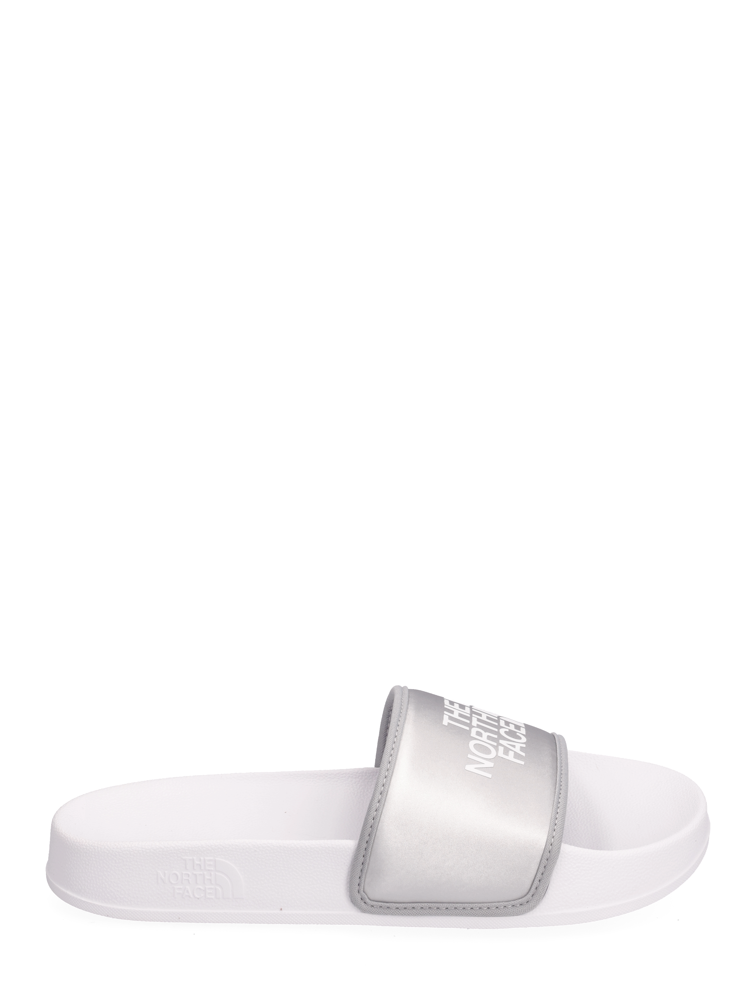 The North Face - W BASE CAMP SLIDE III METALLIC - metallic silver/tnf white - 1