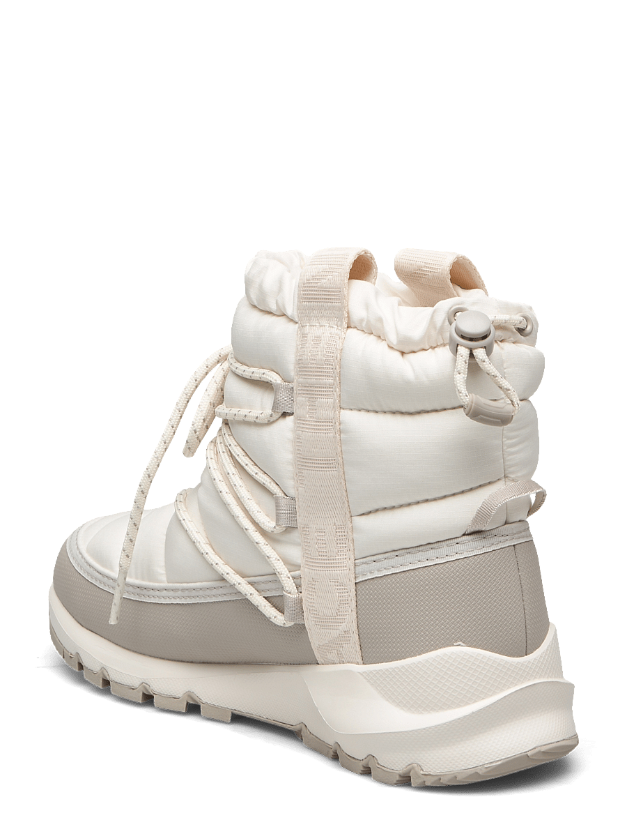 The North Face - W THERMOBALL LACE UP WP - vinterstøvler - gardenia white/silvergrey - 3
