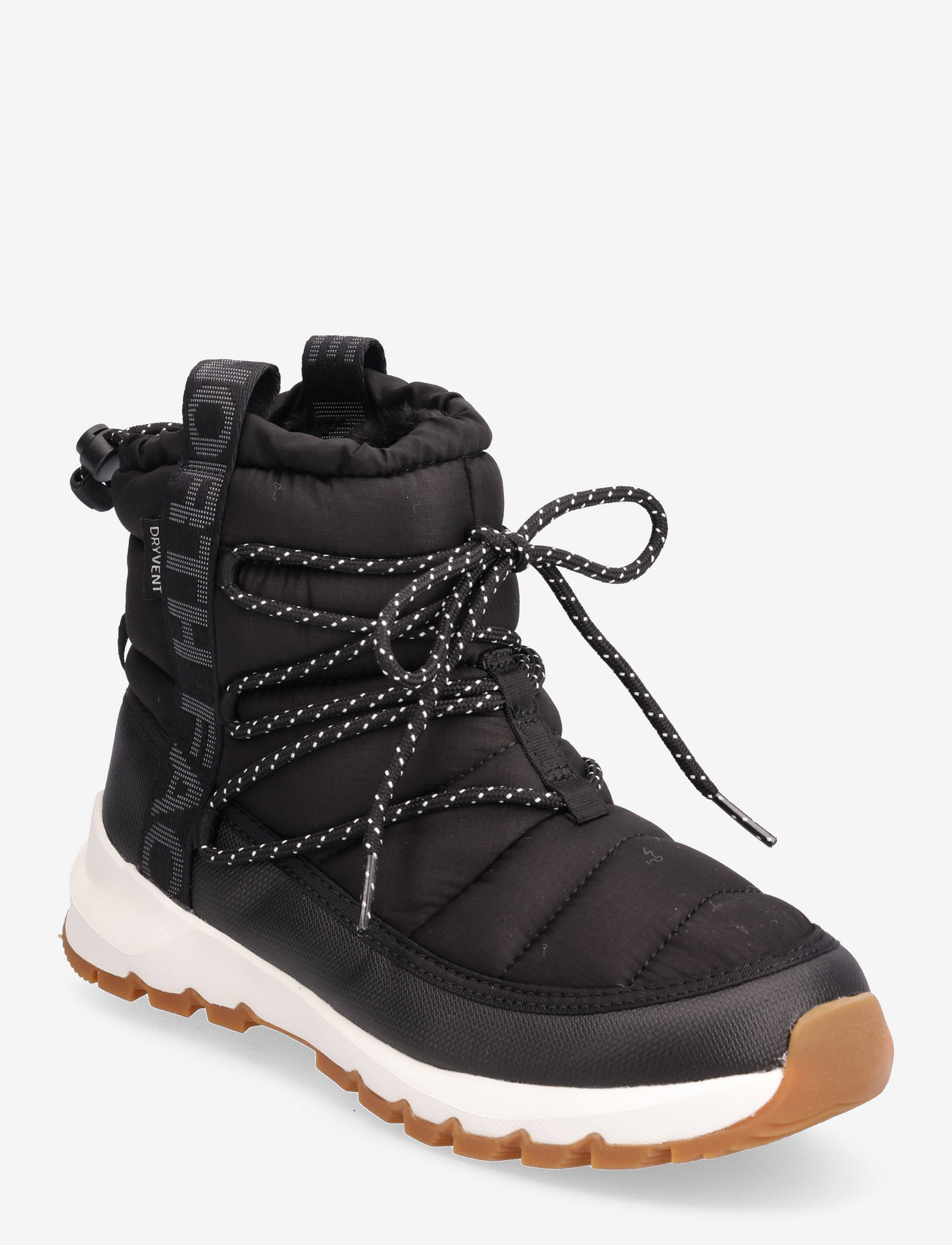 The North Face - W THERMOBALL LACE UP WP - vandringsskor - tnf black/gardenia white - 0