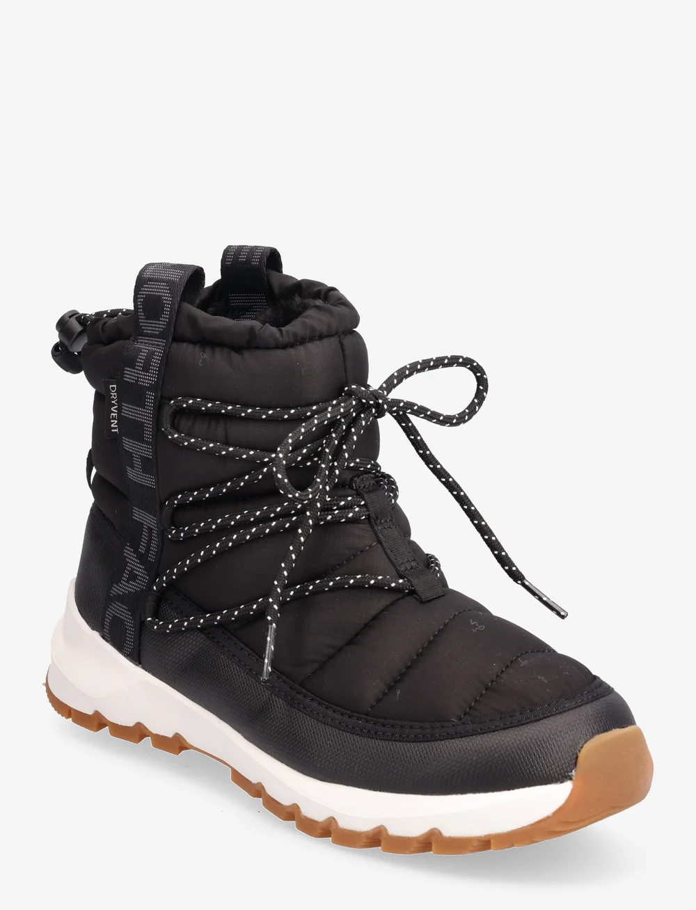 The North Face - W THERMOBALL LACE UP WP - vinterkängor - tnf black/gardenia white - 1