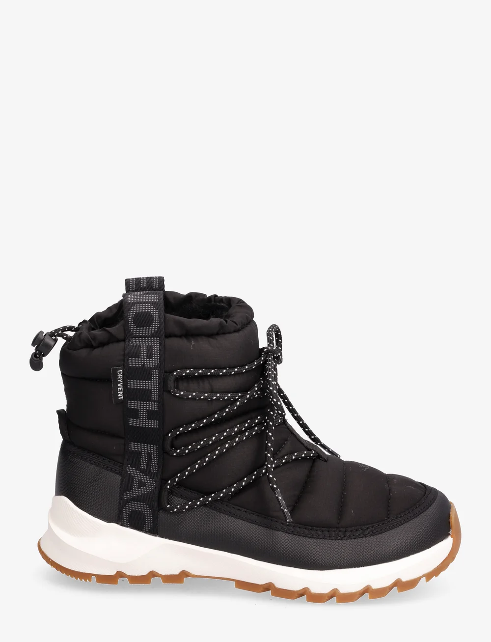 The North Face - W THERMOBALL LACE UP WP - vinterkängor - tnf black/gardenia white - 2
