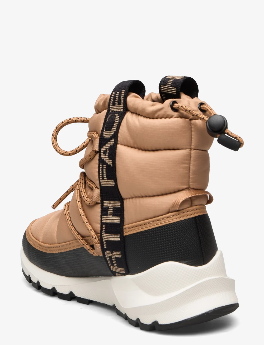 The North Face - W THERMOBALL LACE UP WP - vinterkängor - almond butter/tnf black - 3