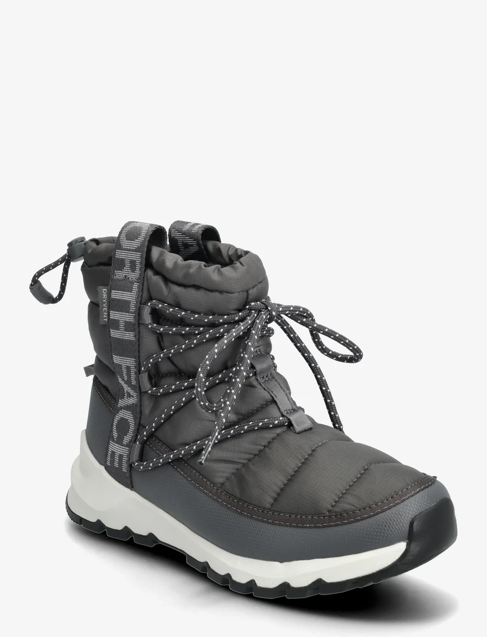 The North Face - W THERMOBALL LACE UP WP - vinterkängor - anthracite grey/white a - 0