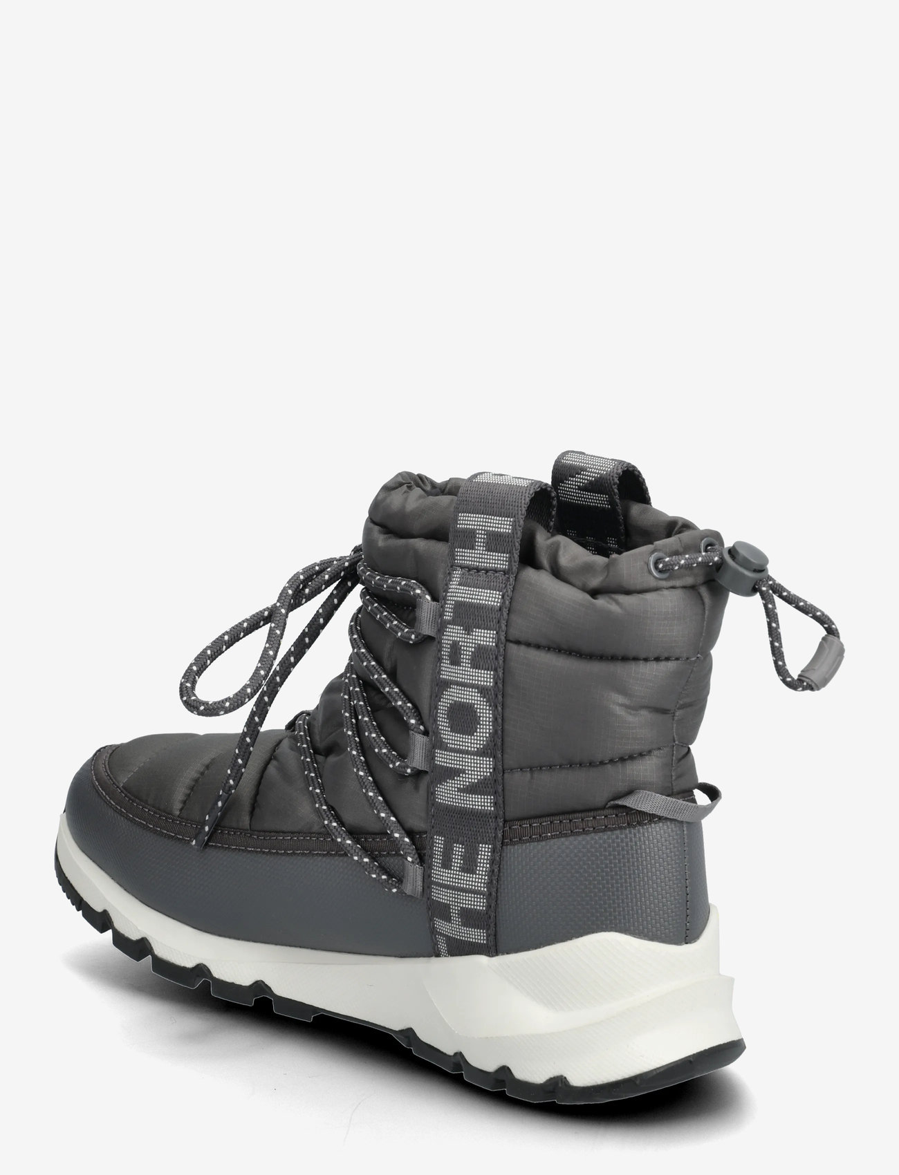 The North Face - W THERMOBALL LACE UP WP - vinterstøvler - anthracite grey/white a - 3