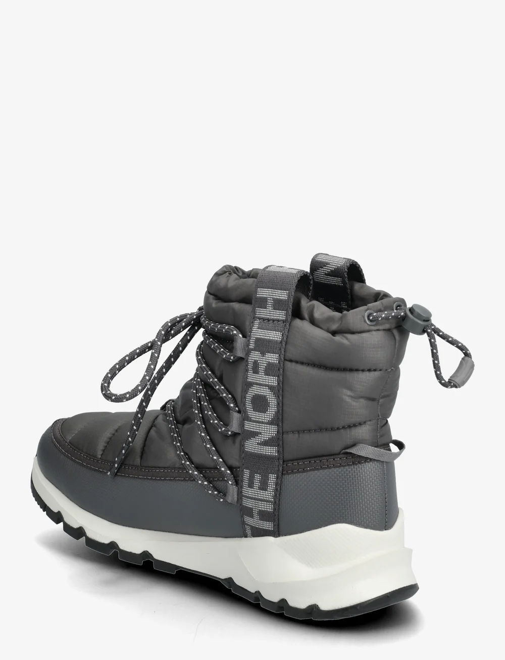 The North Face - W THERMOBALL LACE UP WP - vinterkängor - anthracite grey/white a - 2