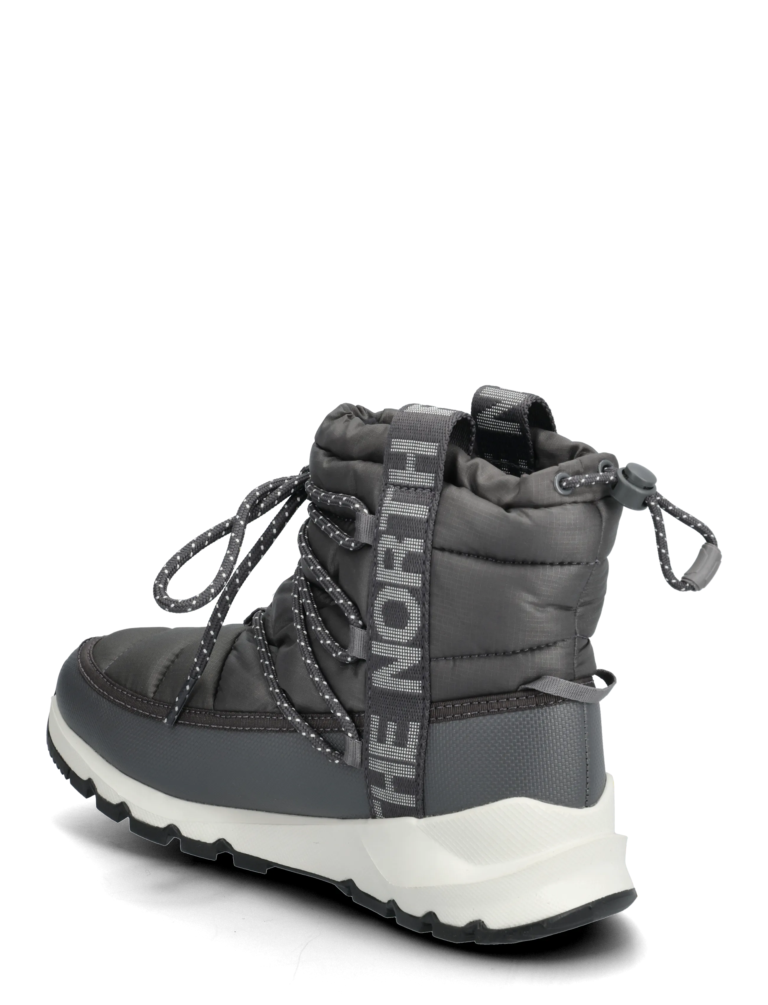 The North Face - W THERMOBALL LACE UP WP - winter boots - anthracite grey/white a - 3