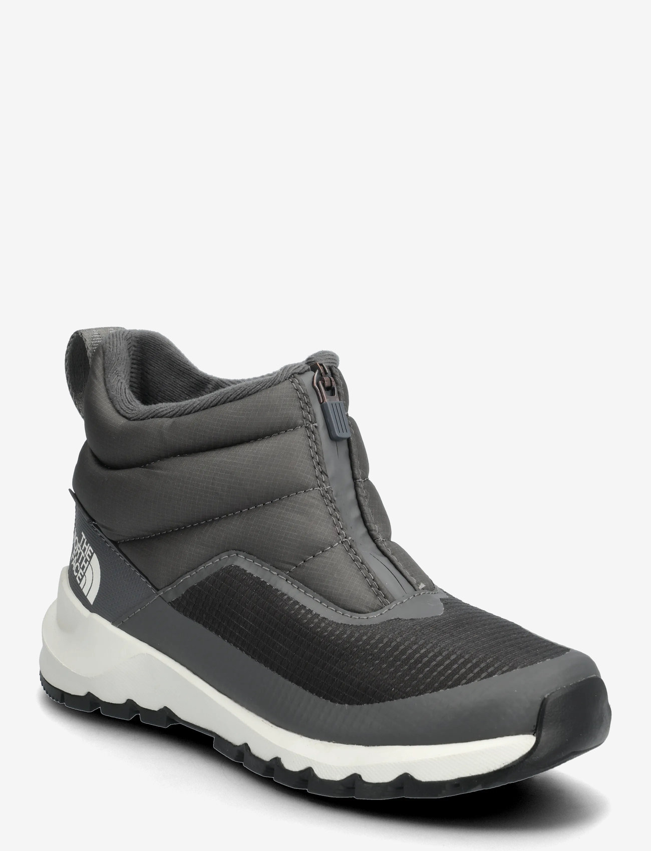 The North Face - W THERMOBALL PROGRESSIVE ZIP II WP - vinterstøvler - anthracite grey/white a - 1