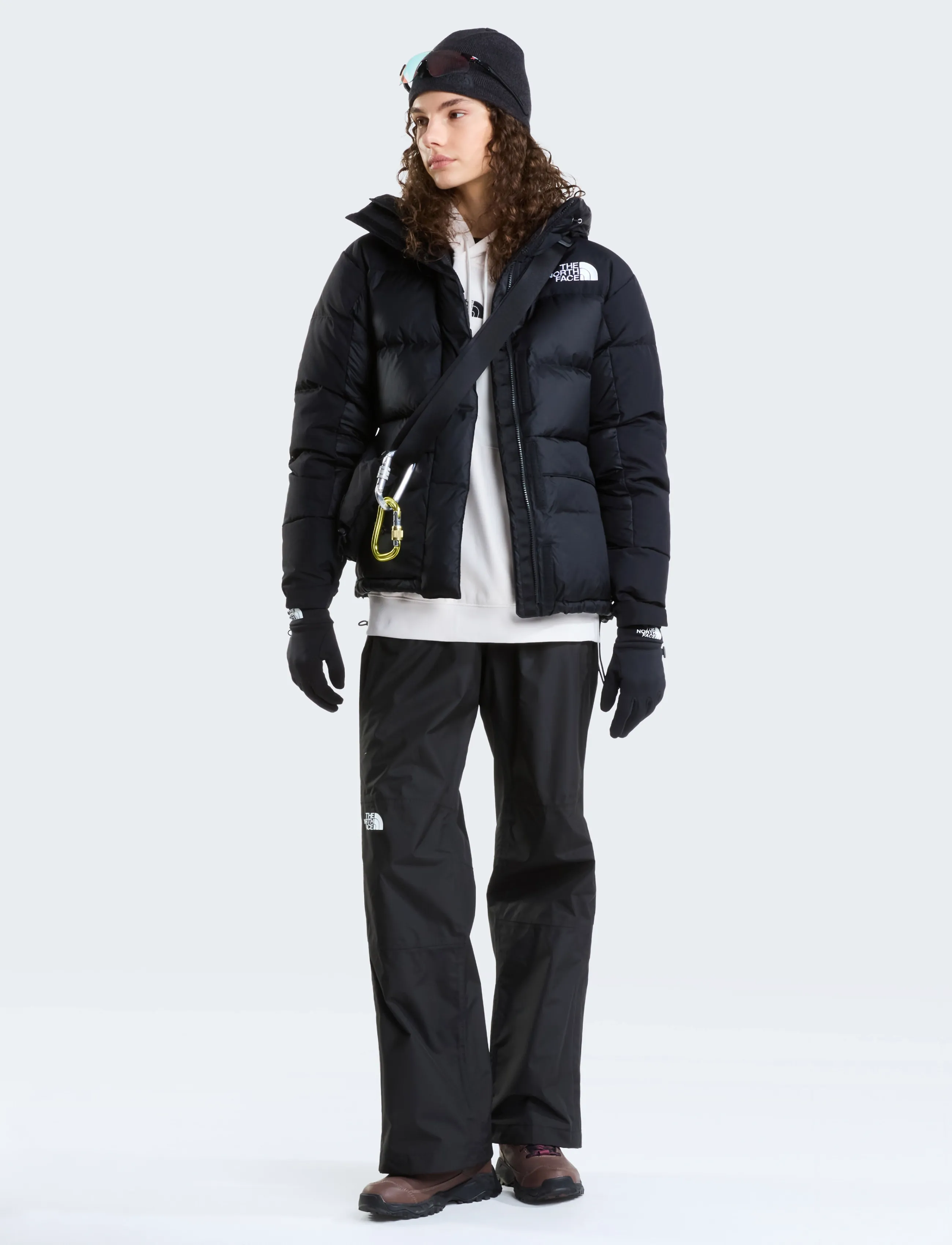 The North Face - W STORM STRIKE III WP - vinterstøvler - deep taupe/tnf black - 5