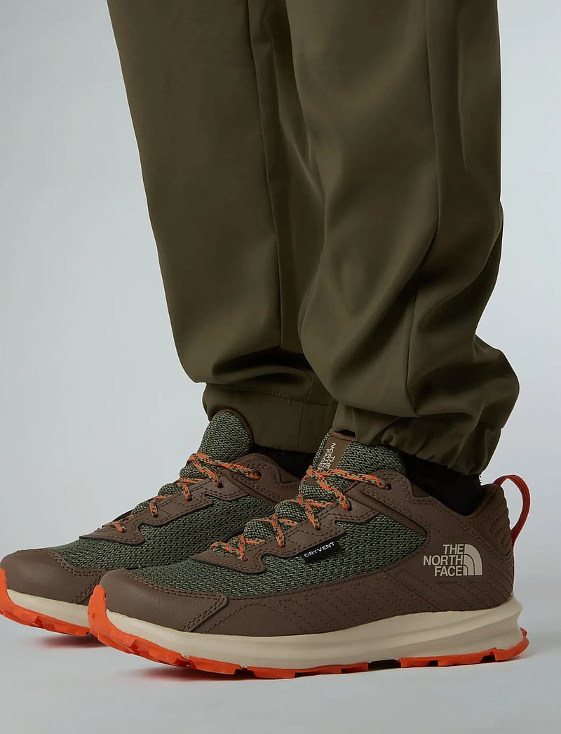 The North Face - Y FASTPACK HIKER WP - vandresko - bark mist/smokey brown - 0