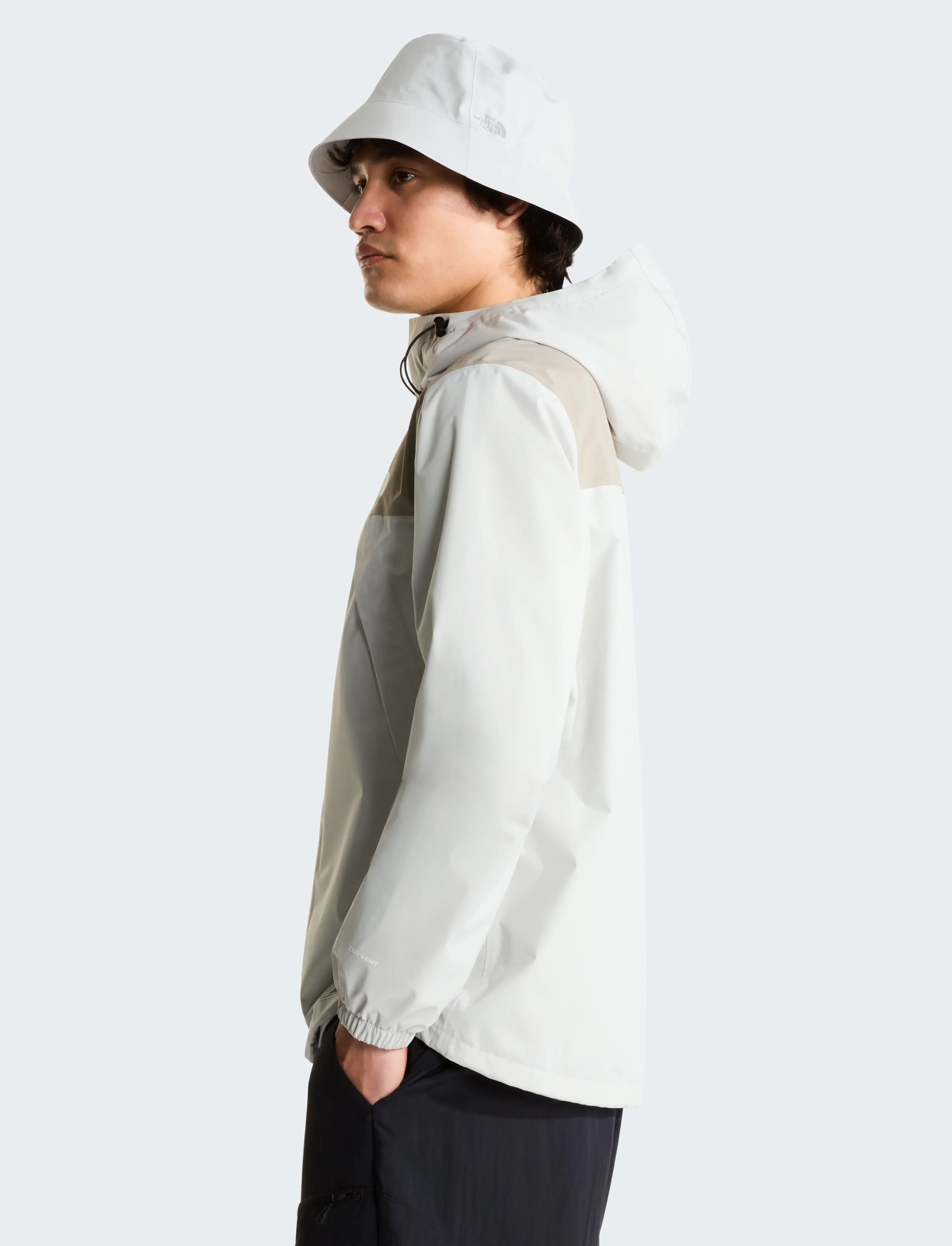 The North Face - M ANTORA JACKET - välijoped - cumulus cloud/stone sla - 4