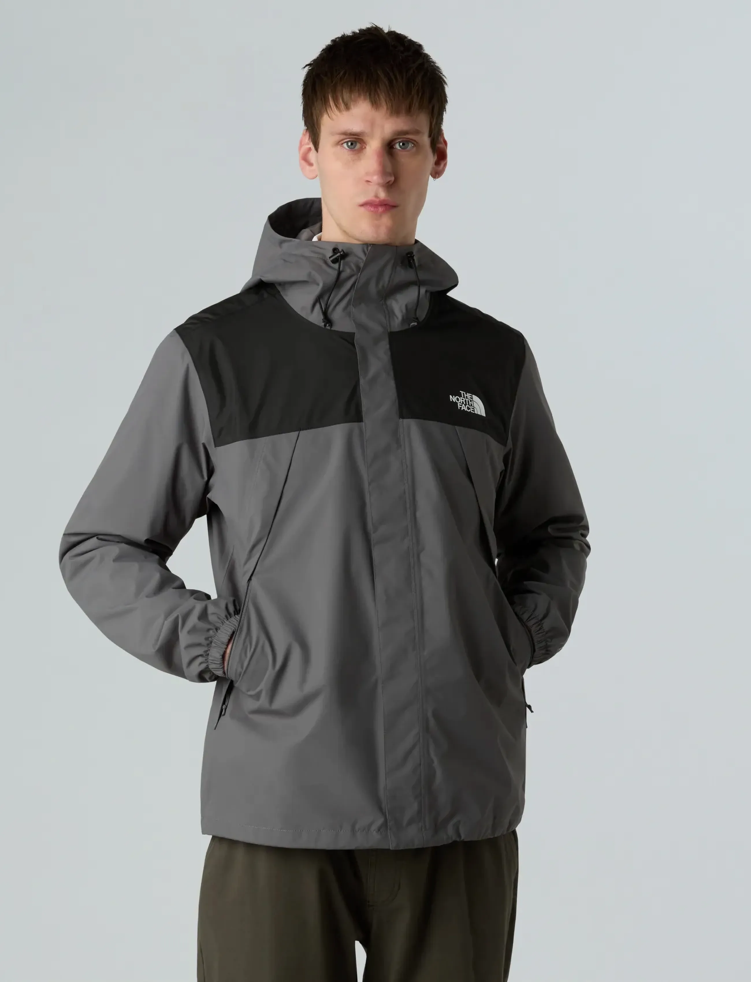 The North Face M Antora Jacket, S, Jackets, Grau - Quilted Männerswear