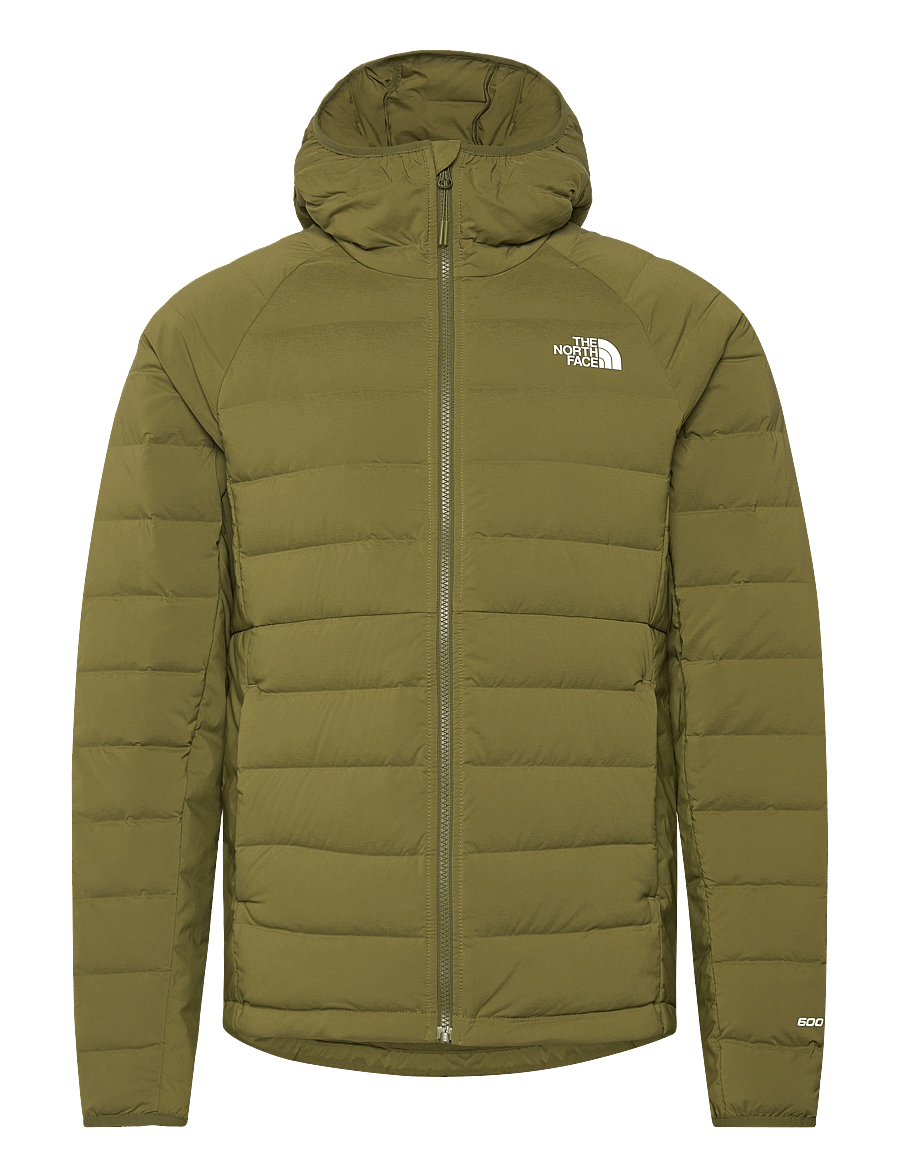 The North Face - M BELLEVIEW STRETCH DOWN HOODIE - forest olive - 1