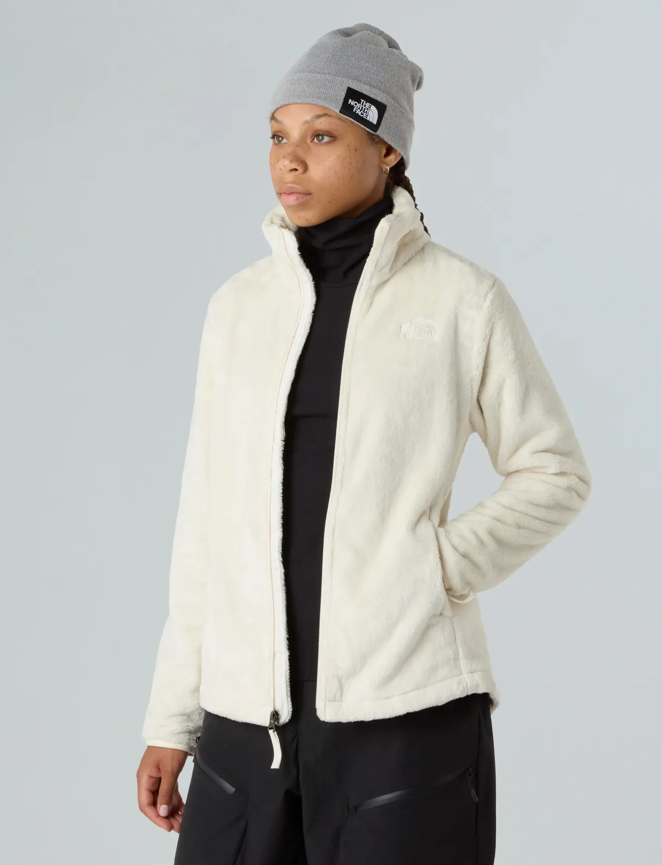 The North Face - W OSITO JACKET - yläosat - white dune - 5