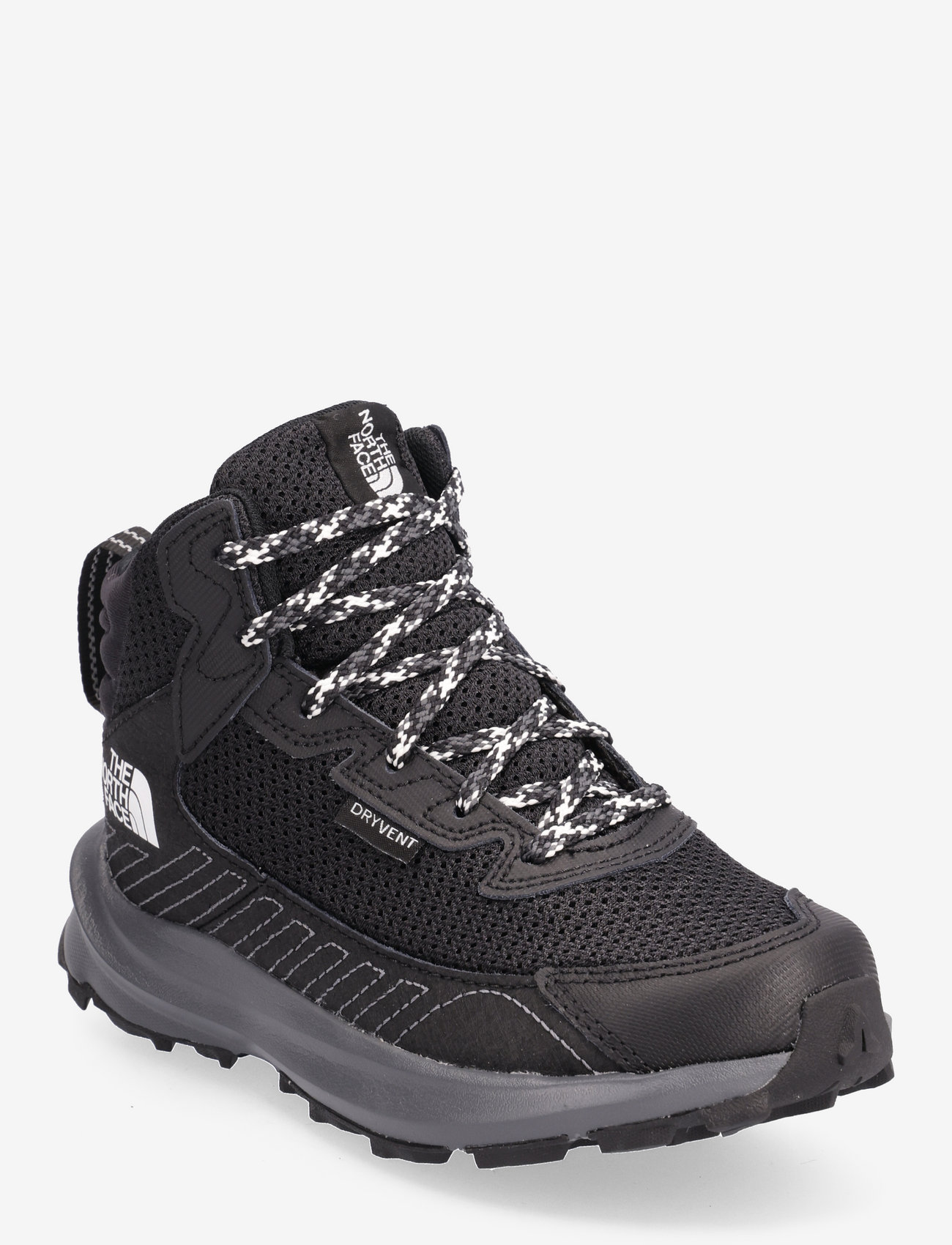 The North Face - Y FASTPACK HIKER MID WP - löparskor - black - 1