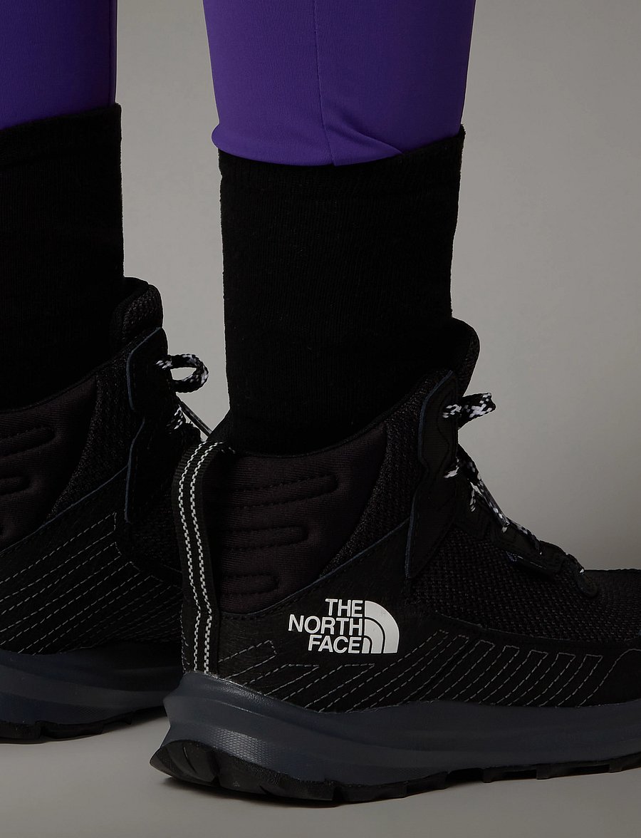 The North Face - Y FASTPACK HIKER MID WP - wanderschuhe - black - 0