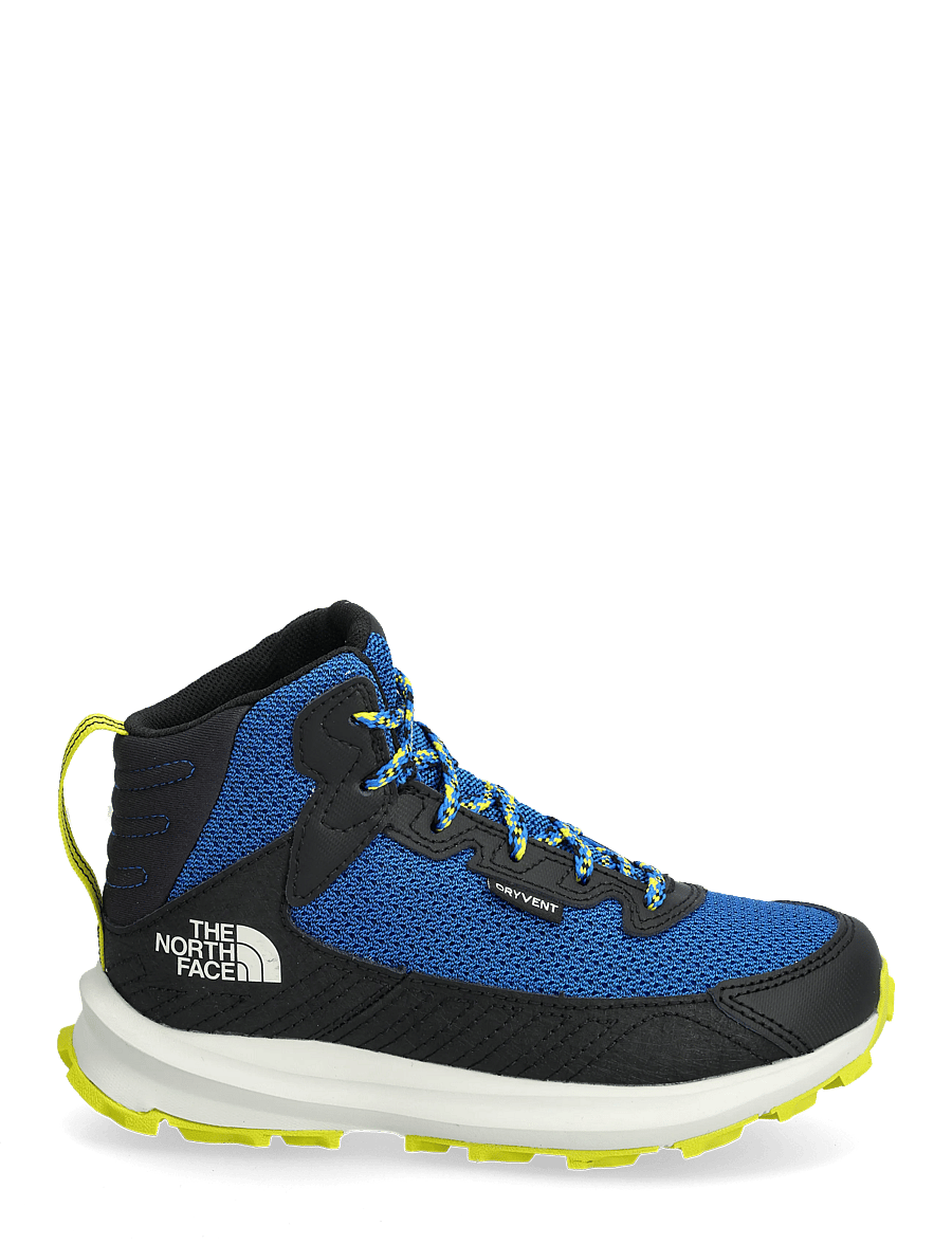 The North Face - Y FASTPACK HIKER MID WP - vandringsskor - blue - 2