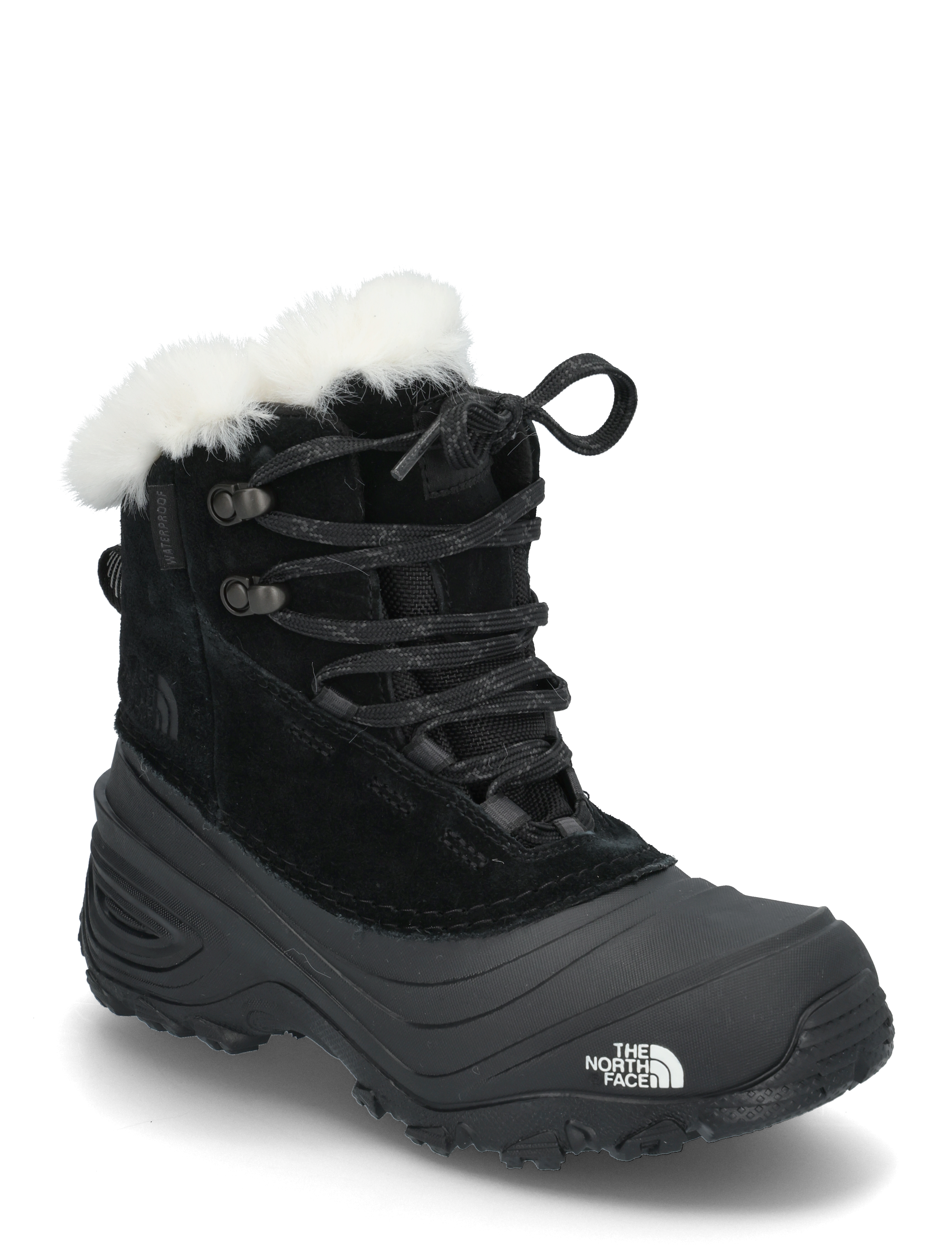 The North Face Y SHELLISTA V LACE WP - Vinterstövlar - TNF BLACK/TNF BLACK / black