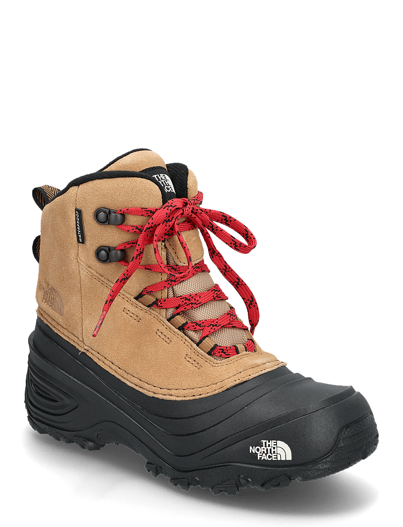 The North Face - Y CHILKAT V LACE WP - kengät - almond butter/tnf black - 1