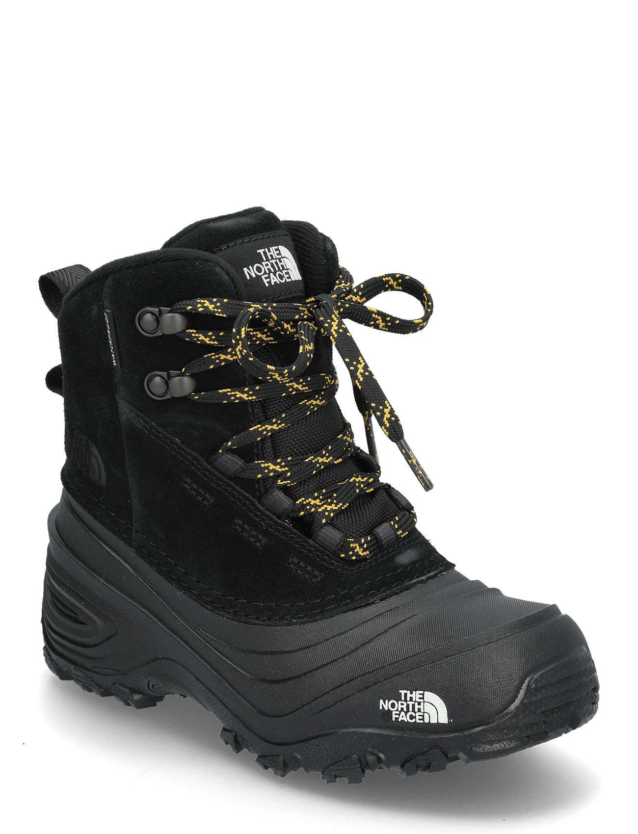 Kids' Chilkat V Lace Waterproof Hiking Boots 36, TNF Black/TNF Black