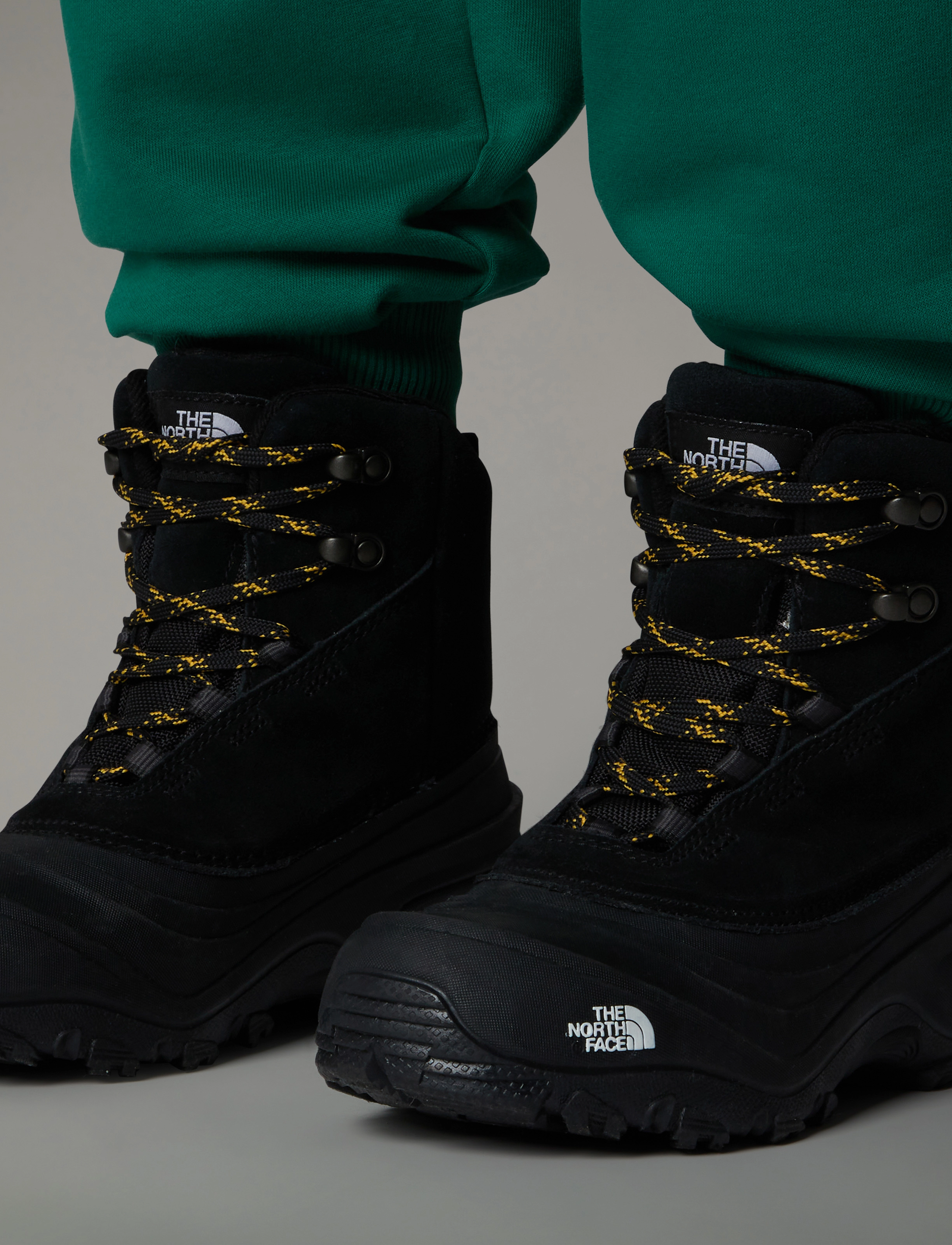 The North Face Y Chilkat V Lace Wp, Børn, Vinter Snørestøvler, Sort, Str: 27
