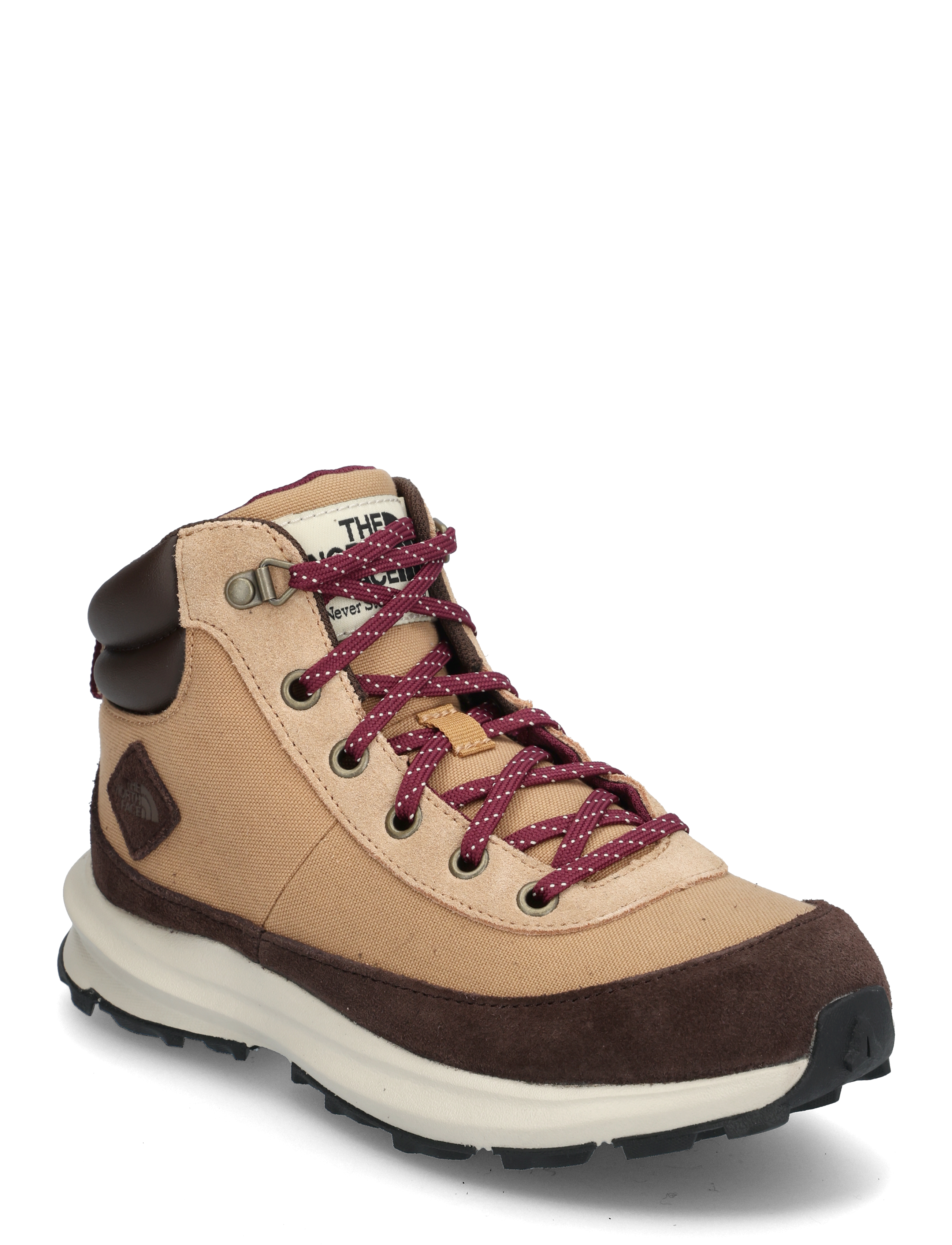 The North Face Y BACK-TO-BERKELEY IV HIKER - Vinterstövlar - ALMOND BUTTER/DEMTSSBRN / beige