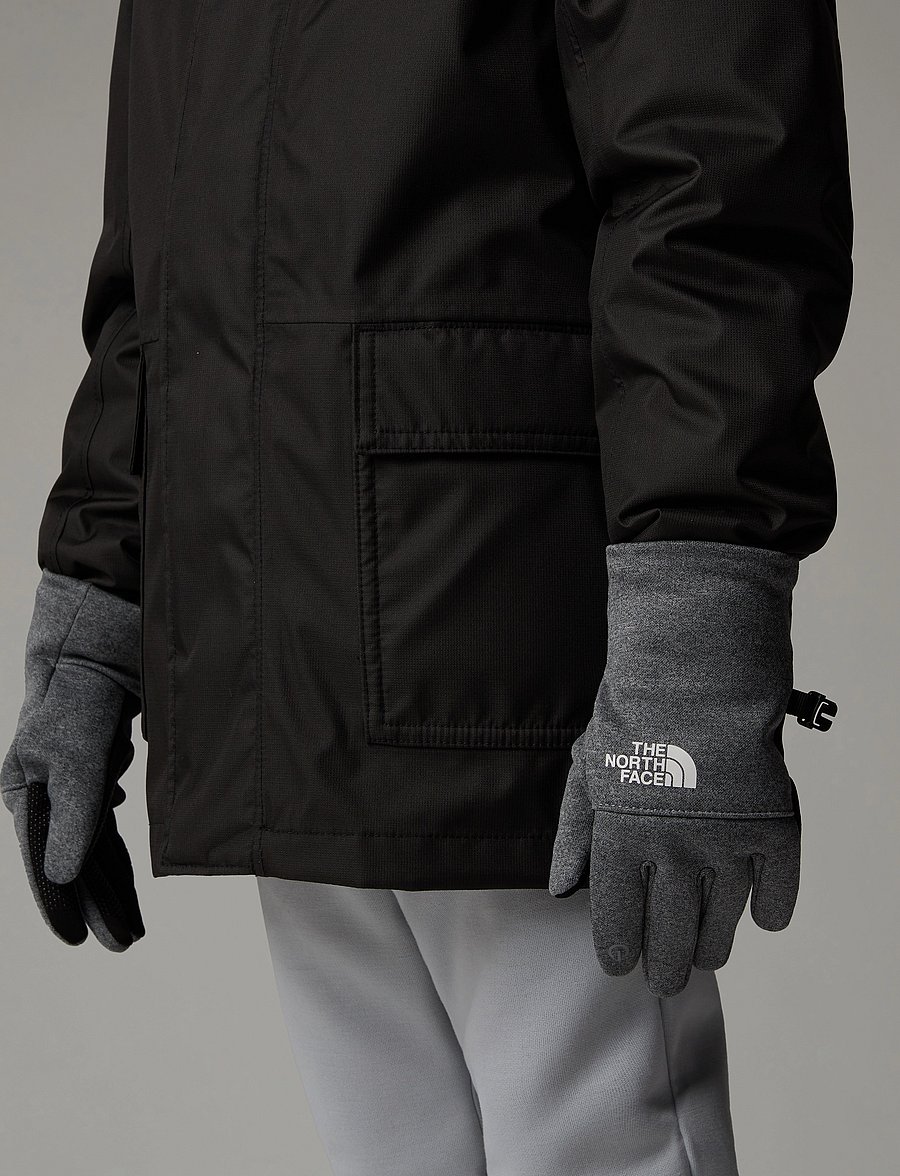 The North Face - KIDS RECYCLED ETIP GLOVE - tnf medium grey heather - 0