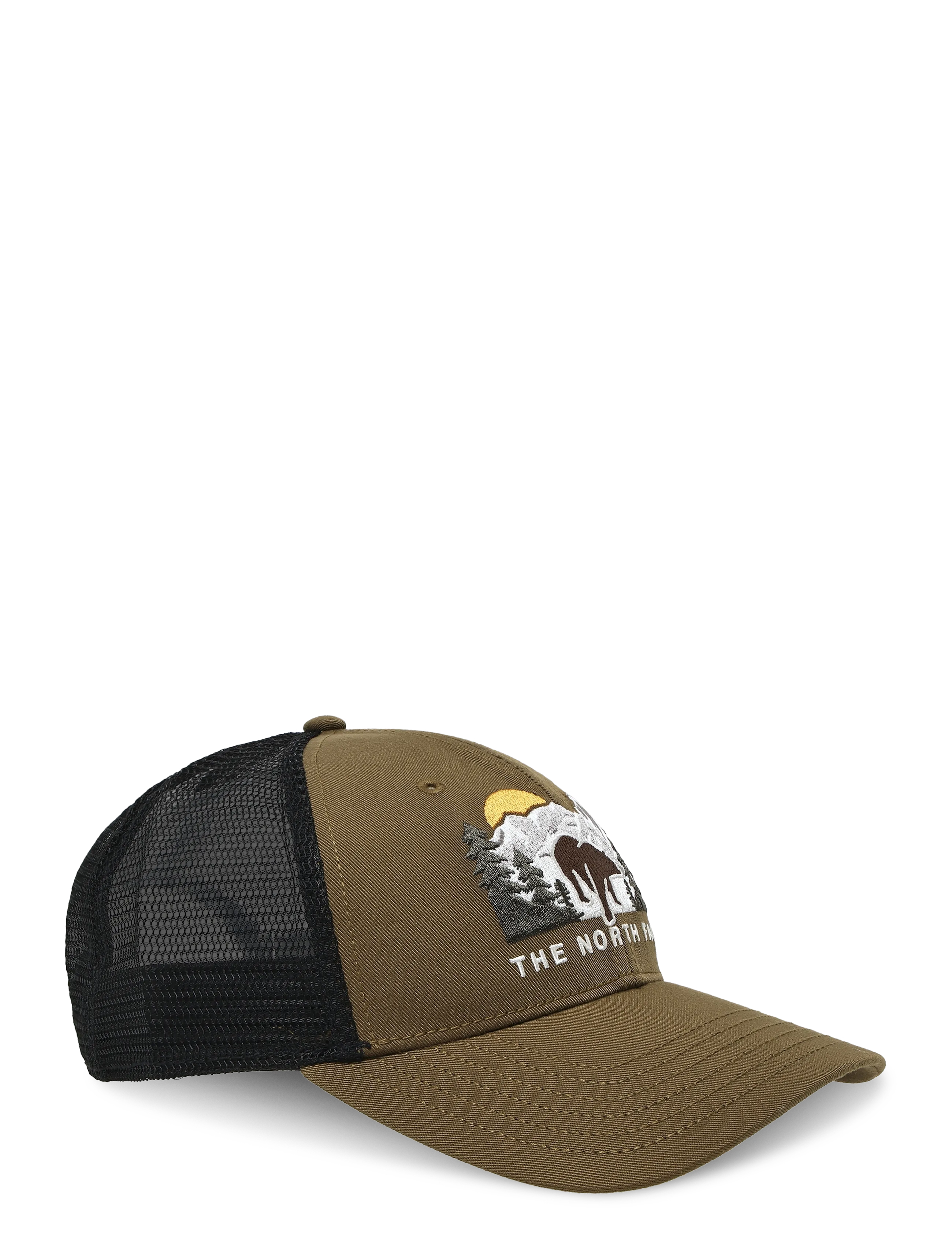 The North Face EMBROIDERED MUDDER TRUCKER - Accessories - CARAWAY SEED/BEAR GRAPH / brown
