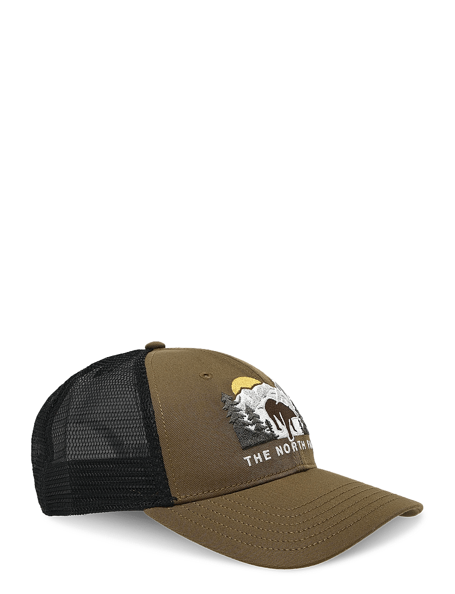 The North Face - EMBROIDERED MUDDER TRUCKER - nokamütsid - caraway seed/bear graph - 1