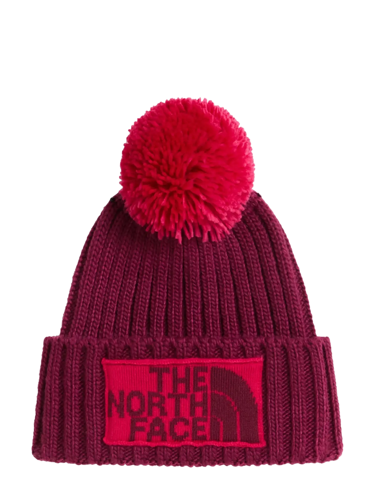 The North Face HERITAGE SKI TUKE - Kootud mütsid - BURGUNDY CRUSH/LALI GUR / burgundy