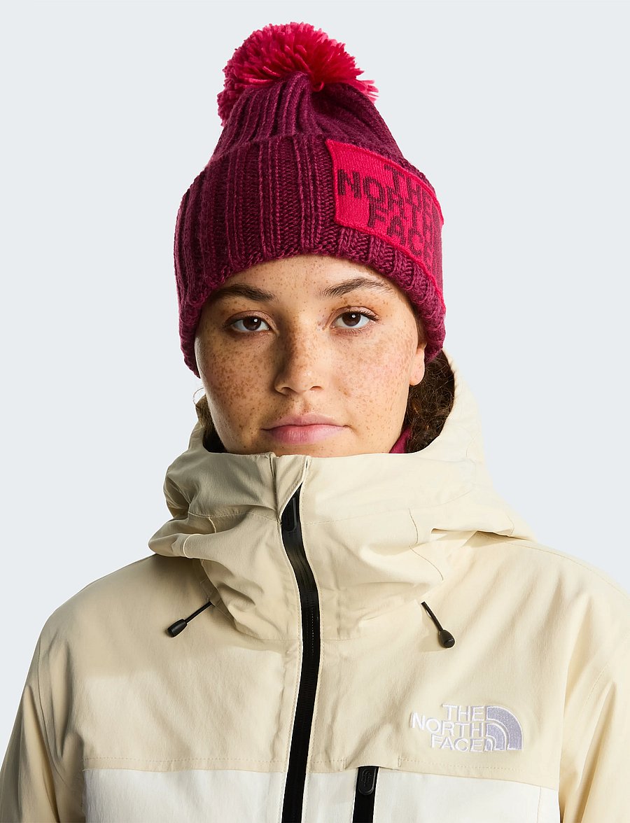 The North Face - HERITAGE SKI TUKE - shop efter stil - burgundy crush/lali gur - 1