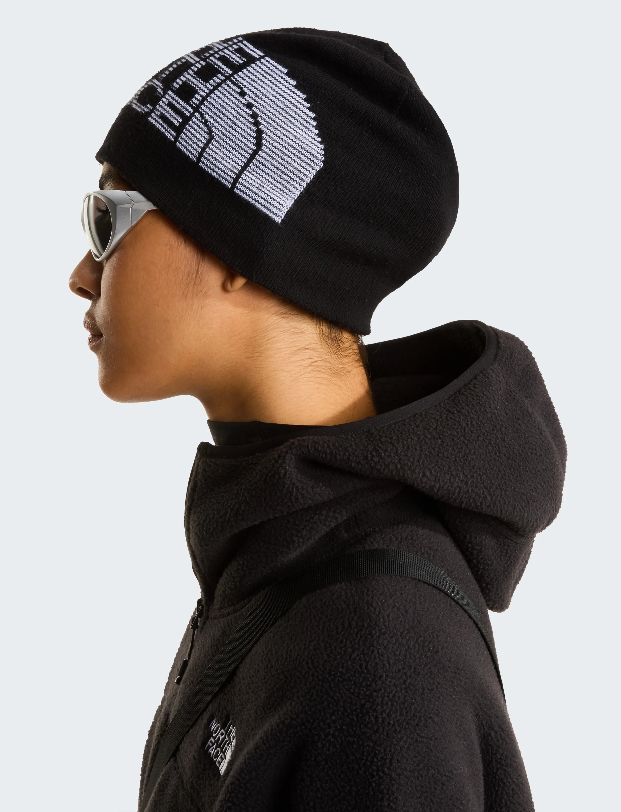 The North Face - REVERSIBLE HIGHLINE BEANIE - igapäevane stiil - tnfblack/tnfblack/tnfwhit - 3