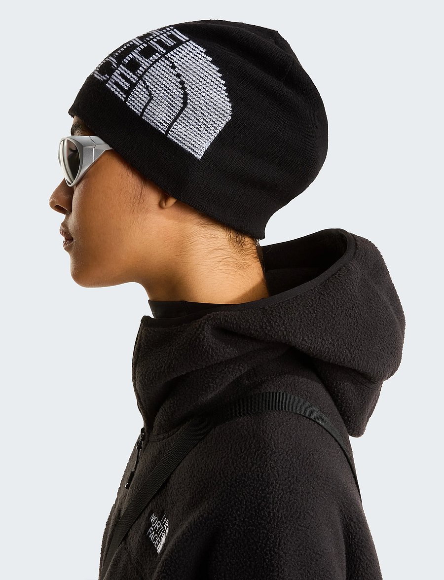 The North Face - REVERSIBLE HIGHLINE BEANIE - igapäevane stiil - tnfblack/tnfblack/tnfwhit - 3