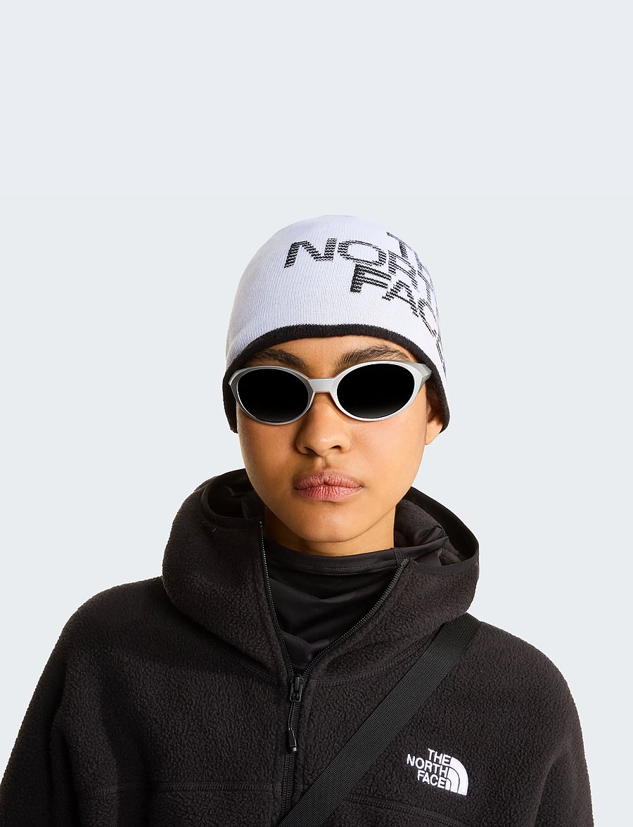 The North Face - REVERSIBLE HIGHLINE BEANIE - igapäevane stiil - tnfblack/tnfblack/tnfwhit - 4