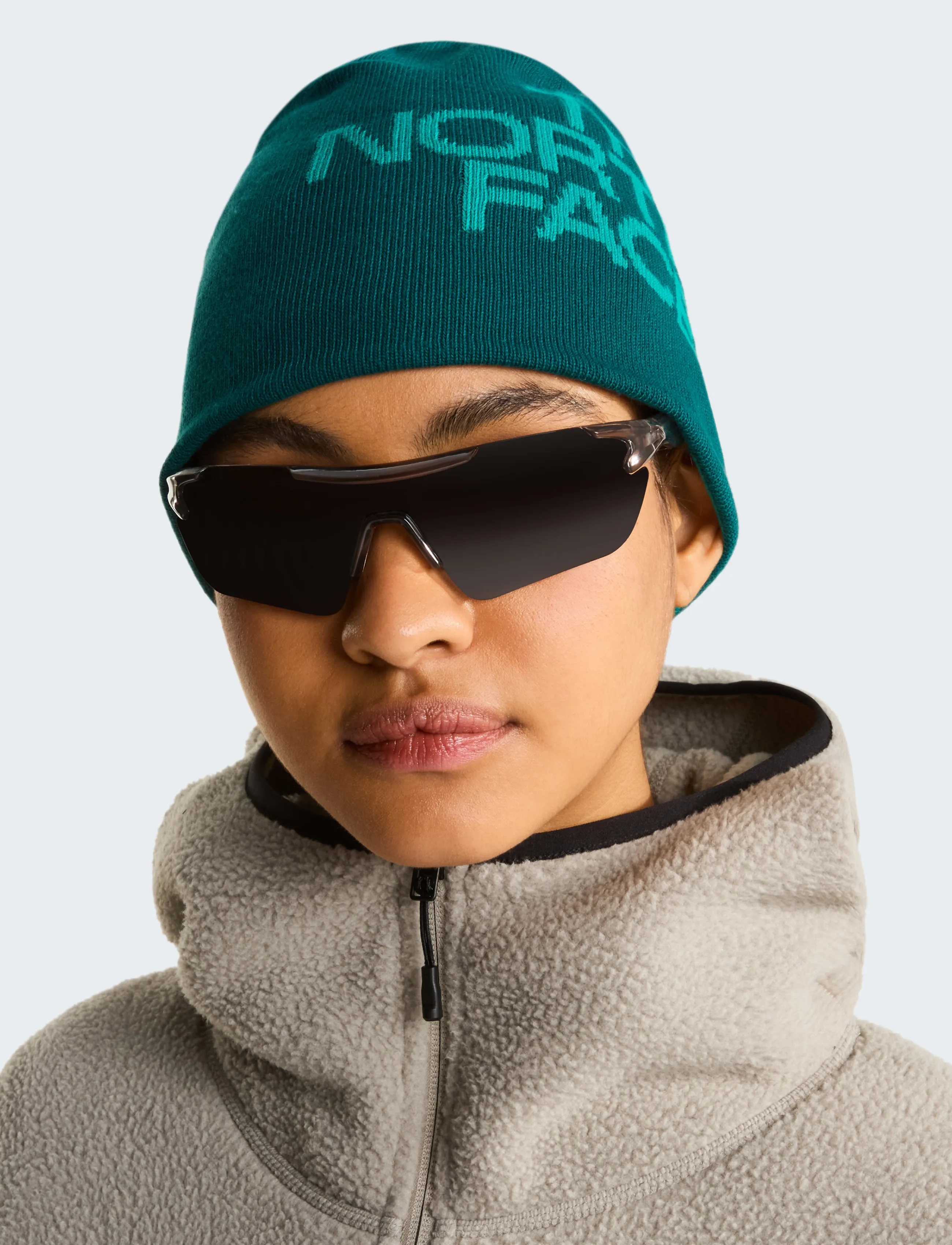 The North Face - REVERSIBLE HIGHLINE BEANIE - alltags-style - pacific teal/restorativ - 1