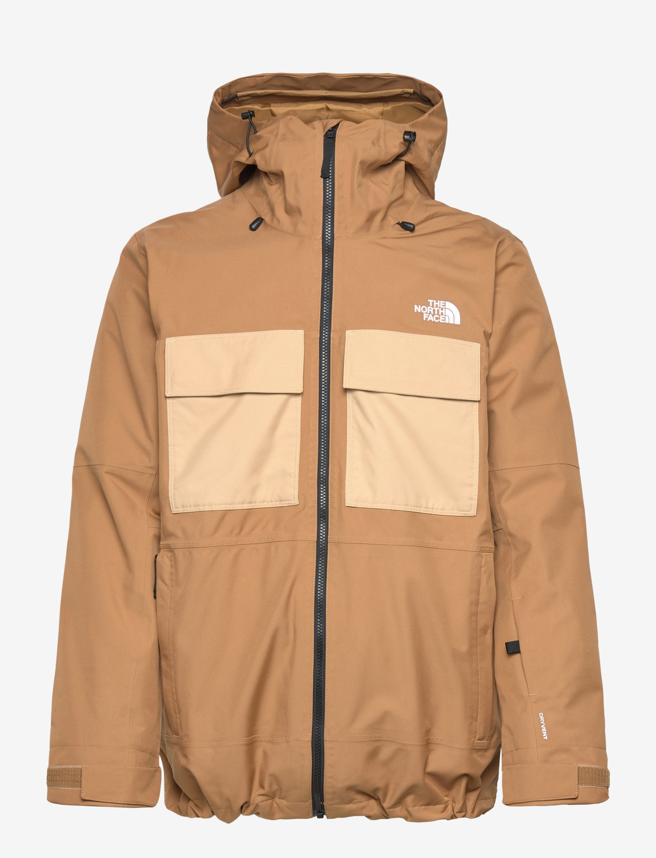 The North Face - M FOURBARREL TRICLIMATE JACKET - skijakker - utility brown/khaki stone - 1