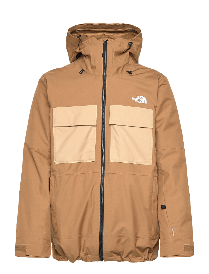 The North Face - M FOURBARREL TRICLIMATE JACKET - skijakker - utility brown/khaki stone - 1