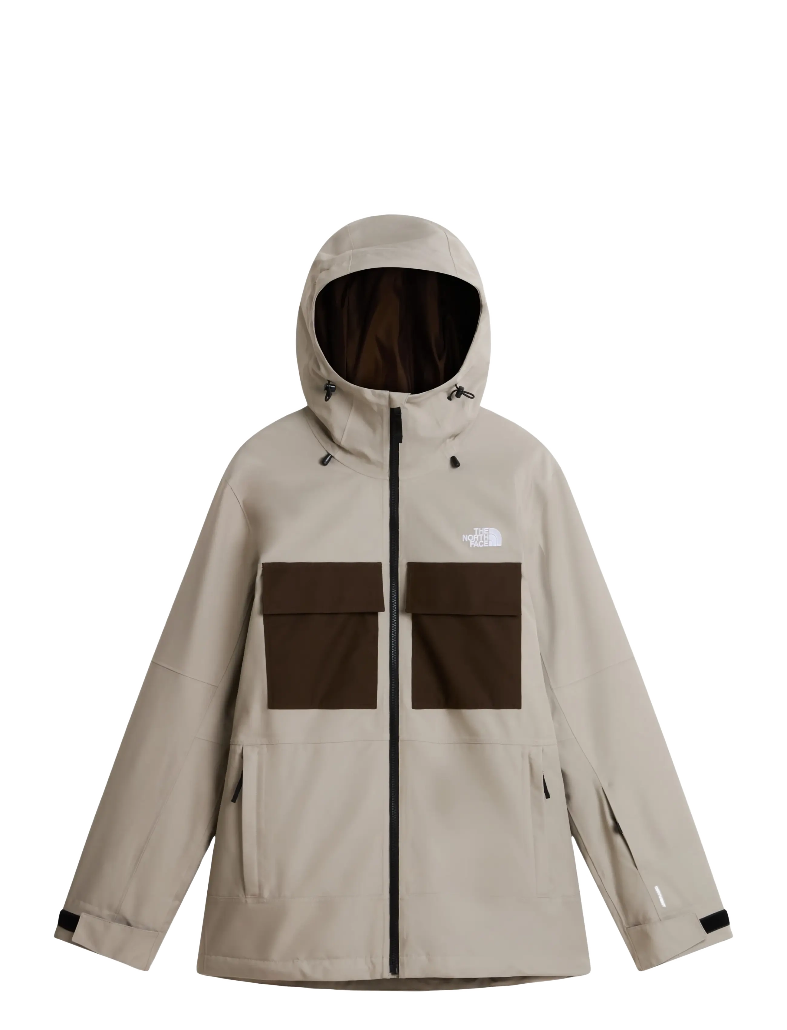 The North Face - M FOURBARREL TRICLIMATE JACKET - skijacken - stone slab/dark chestnu - 3