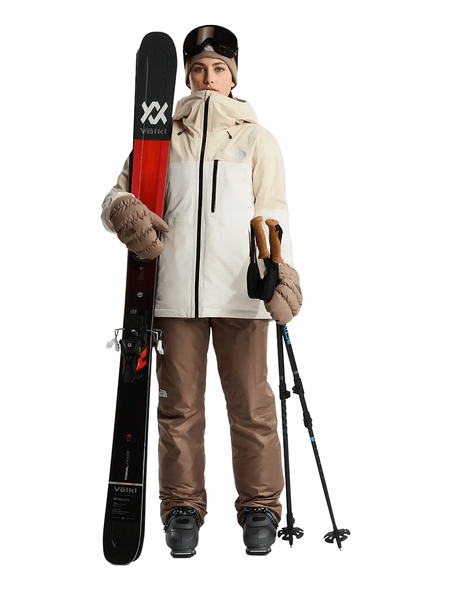 The North Face - W SALLY INSULATED PANT - ski-kleidung - garnet - 1
