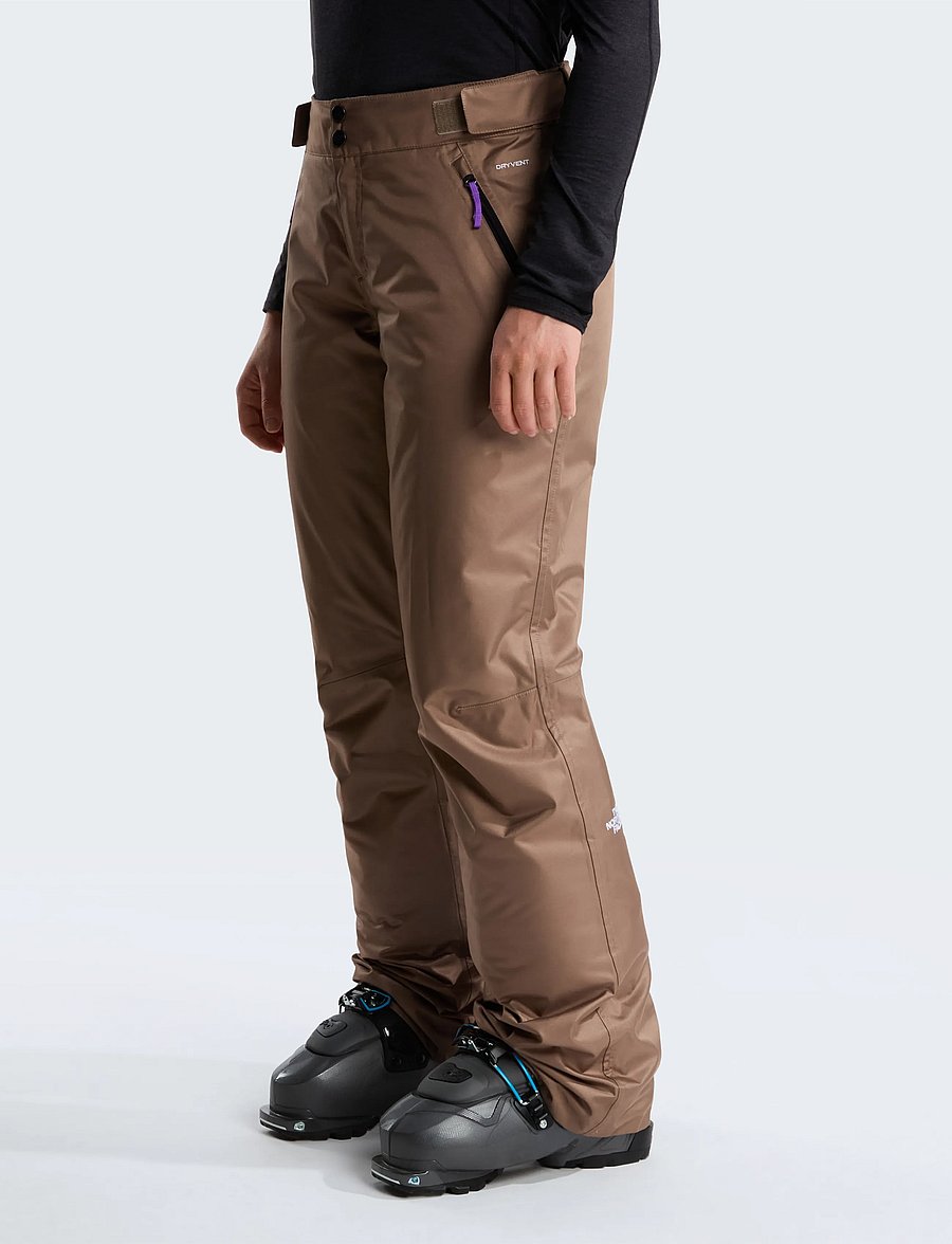 The North Face - W SALLY INSULATED PANT - ski-kleidung - garnet - 0