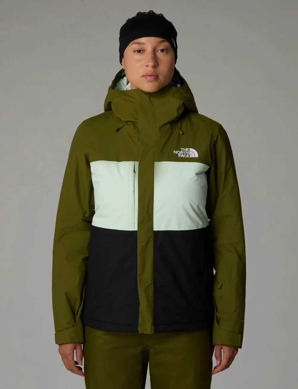 The North Face - W FREEDOM INSULATED JACKET - suusariietus - forest olive/pale green - 0