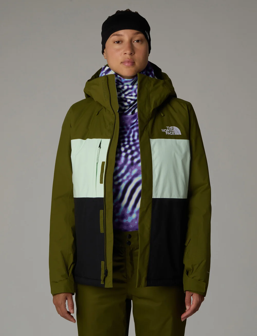 The North Face - W FREEDOM INSULATED JACKET - suusariietus - forest olive/pale green - 5