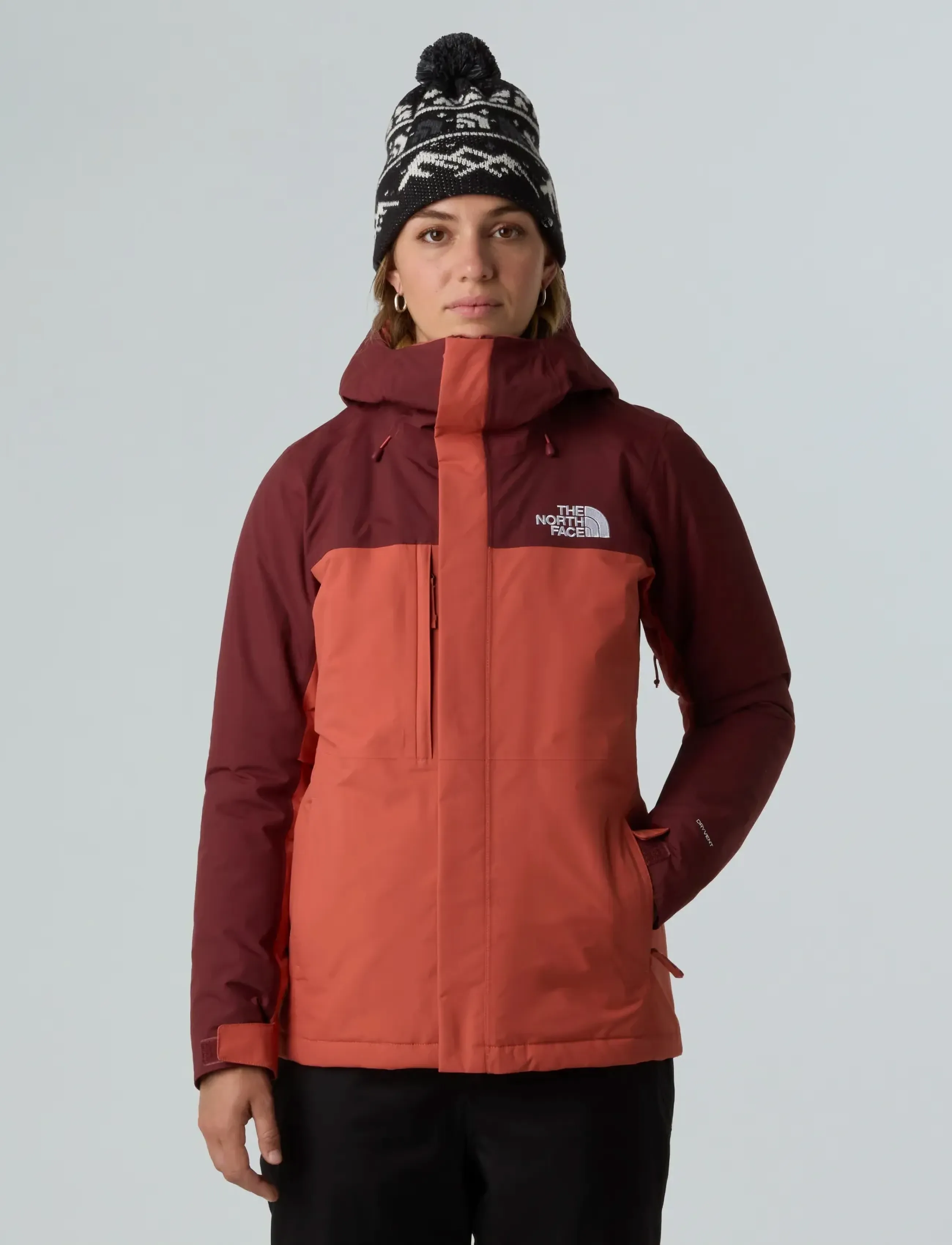The North Face W Freedom Insulated Jacket, S, Red, Sport Jackets > Sport Ski Jackets, Dame