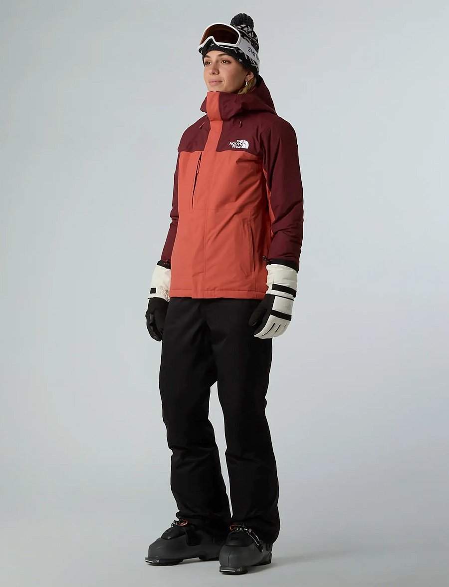 The North Face - W FREEDOM INSULATED JACKET - skitøj - sumac/mars dust - 3