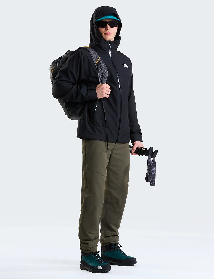 The North Face - M DIABLO REG TAPERED PANT - fritidsbukser - new taupe green - 3
