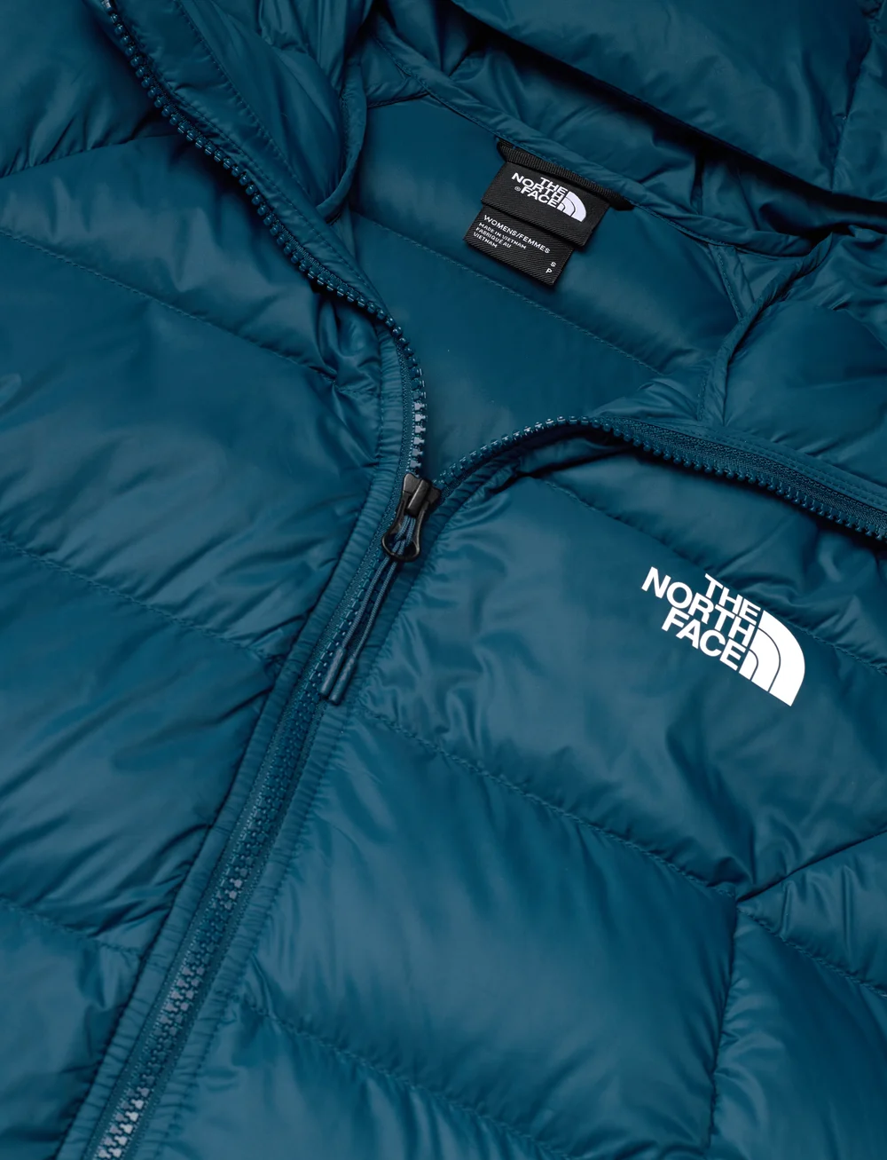 The North Face - W HYALITE DOWN PARKA - EU - parkasjackor - midnight petrol - 2