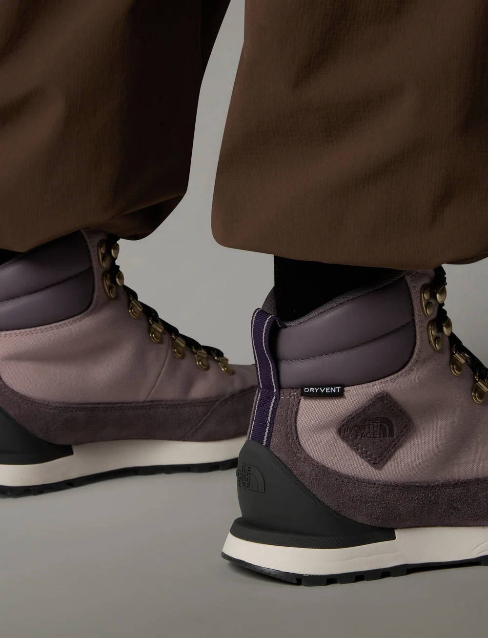 The North Face - W BACK-TO-BERKELEY IV TEXTILE WP - vinterkängor - moonstone grey/lunar st - 0