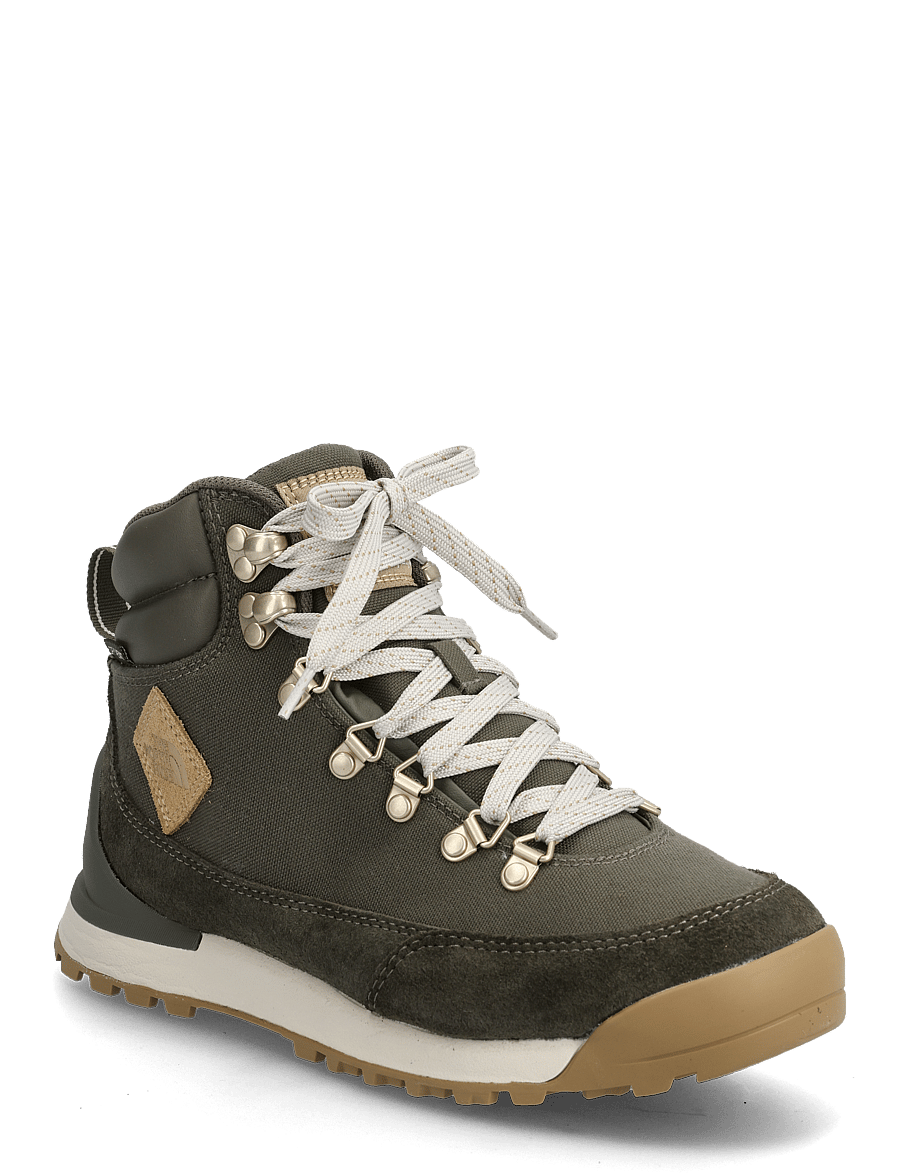 The North Face - W BACK-TO-BERKELEY IV TEXTILE WP - vinterkängor - new taupe green/calacat - 1