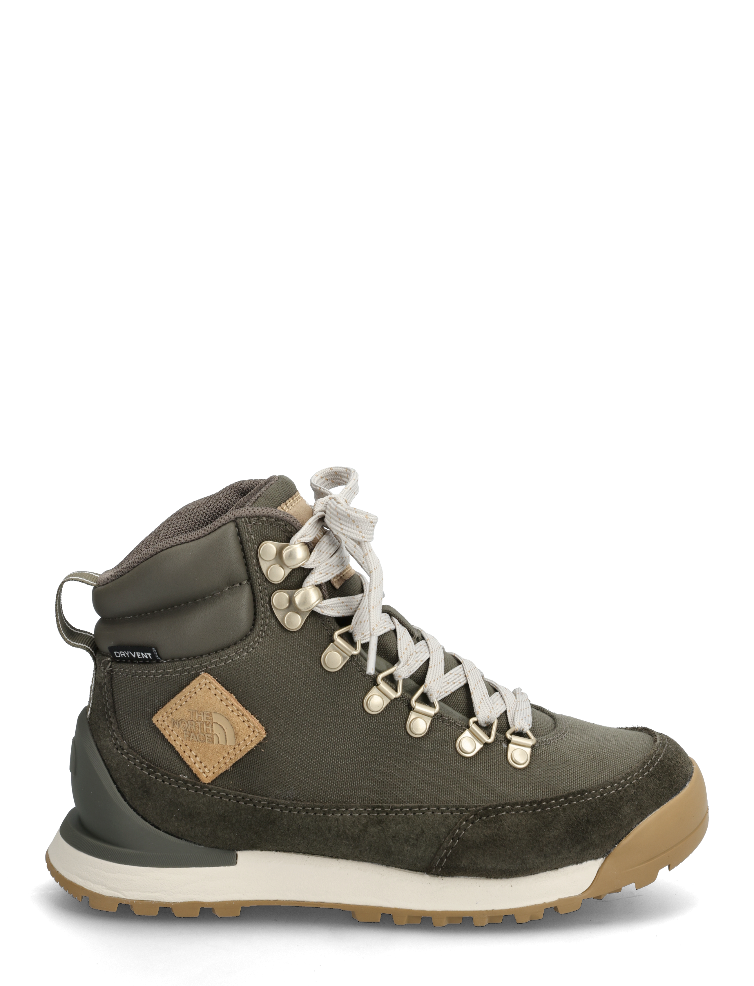 The North Face - W BACK-TO-BERKELEY IV TEXTILE WP - hiking shoes - new taupe green/calacat - 2