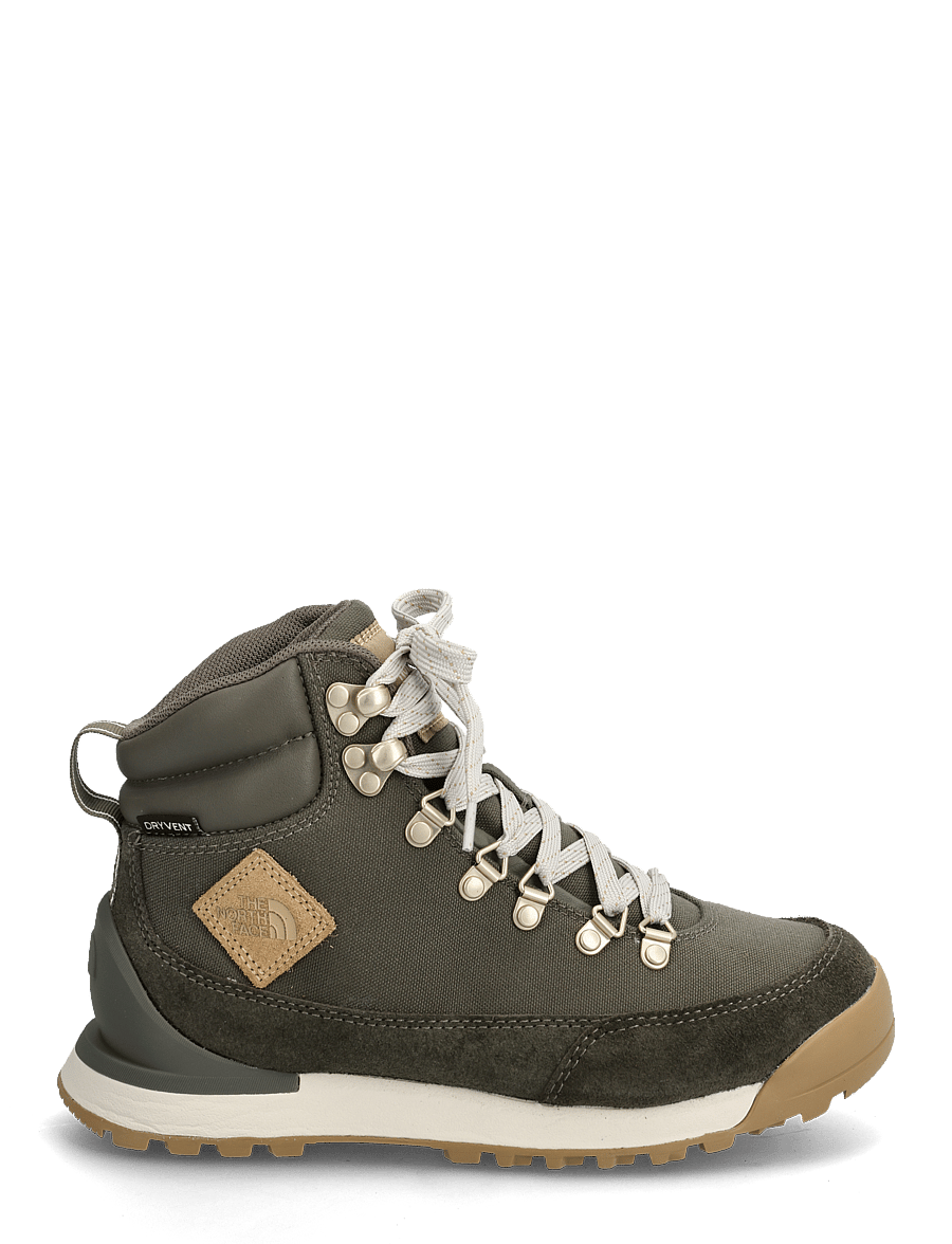The North Face - W BACK-TO-BERKELEY IV TEXTILE WP - vinterkängor - new taupe green/calacat - 2