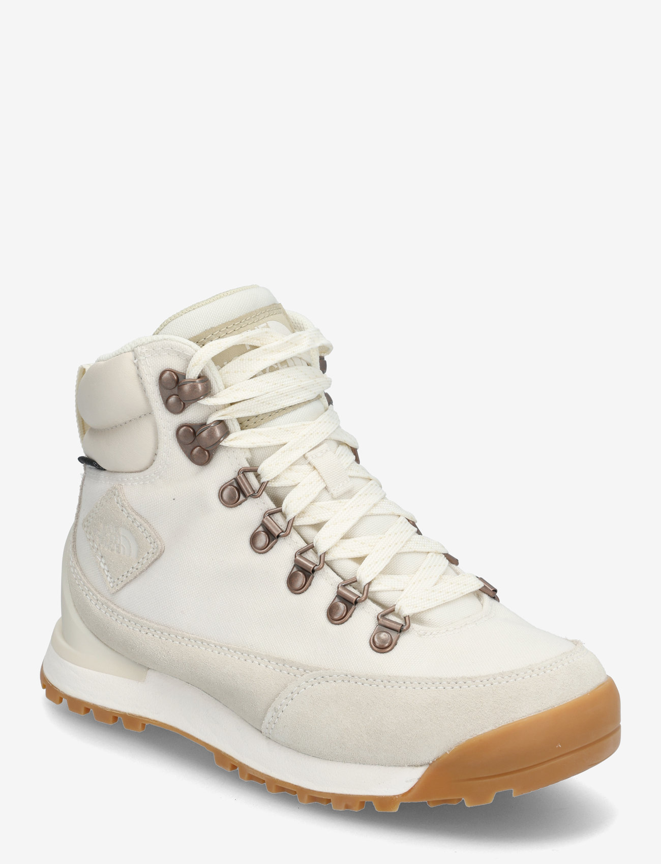 The North Face - W BACK-TO-BERKELEY IV TEXTILE WP - wanderschuhe - white - 0